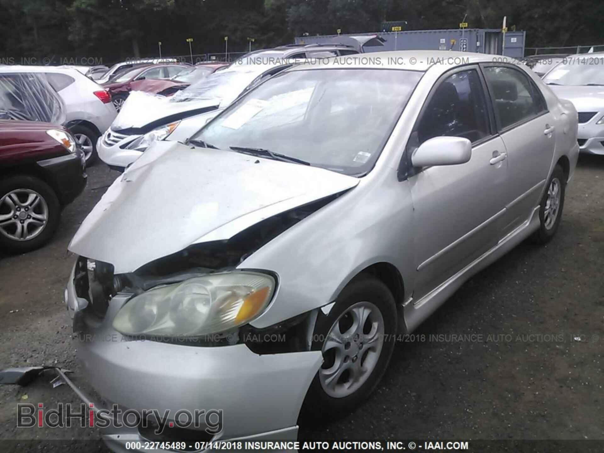 2003 TOYOTA COROLLA - VIN: 2T1BR32E33C102492 - Фото 2