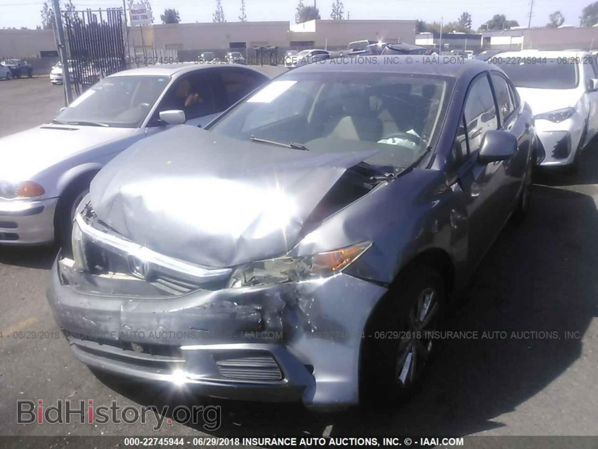 2012 Honda CIVIC (VIN 19XFB2F87CE308906) — фото 2 из 10