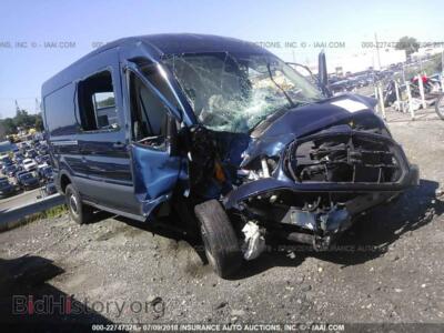 2015 Ford TRANSIT, blue — VIN 1FTNR2CG1FKB10780, IAAI