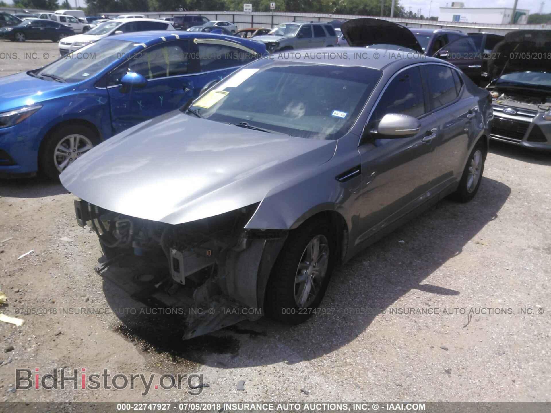 2012 Kia Optima - VIN: 5XXGM4A7XCG015727 - Фото 2
