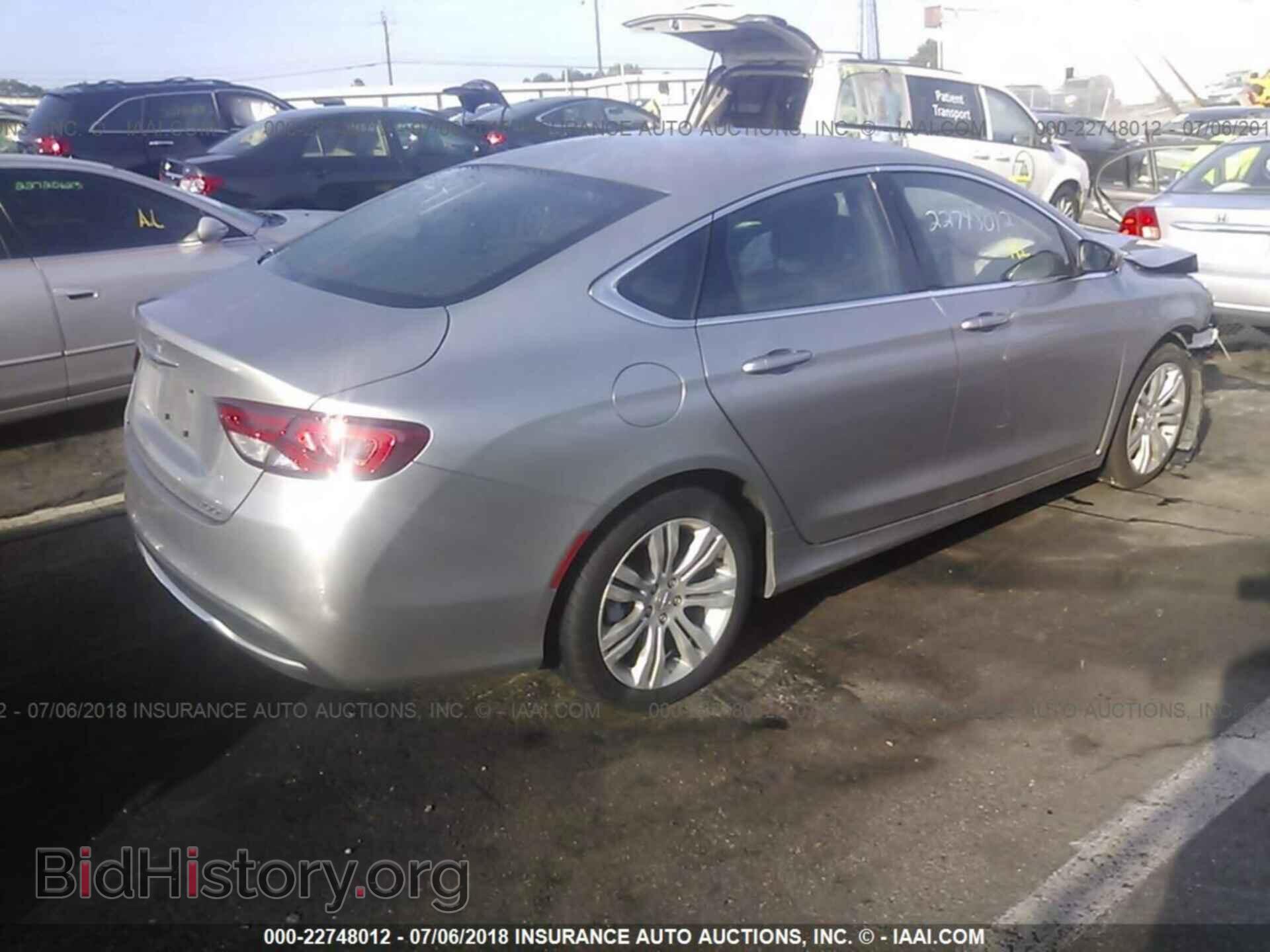 2015 Chrysler 200 - VIN: 1C3CCCAB1FN689441 - Фото 4