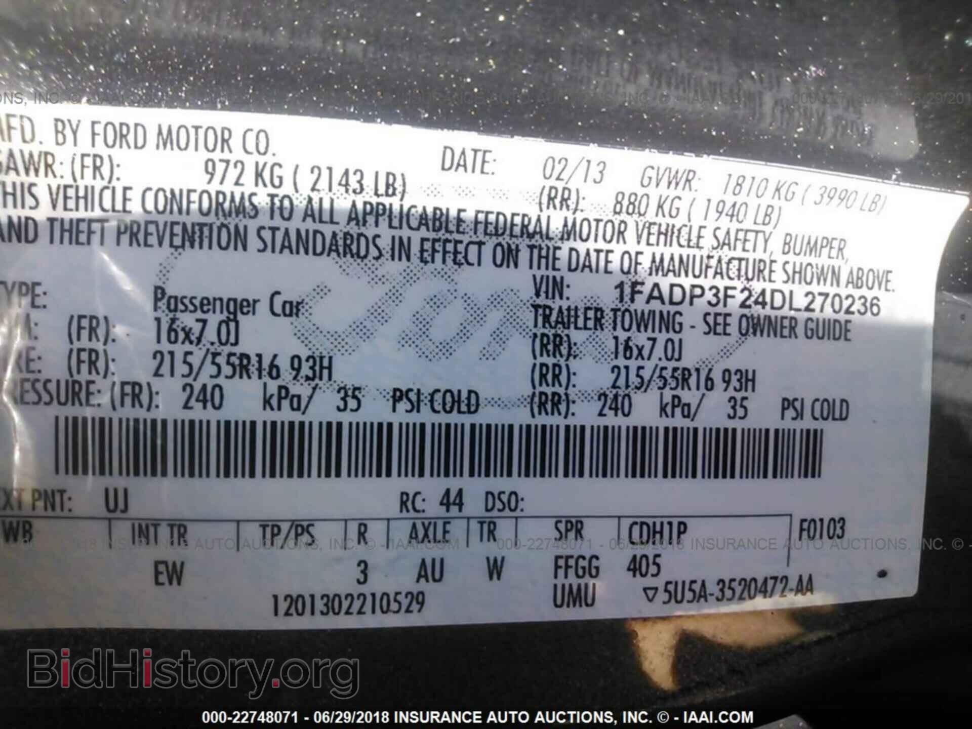 2013 Ford Focus - VIN: 1FADP3F24DL270236 - Photo 9