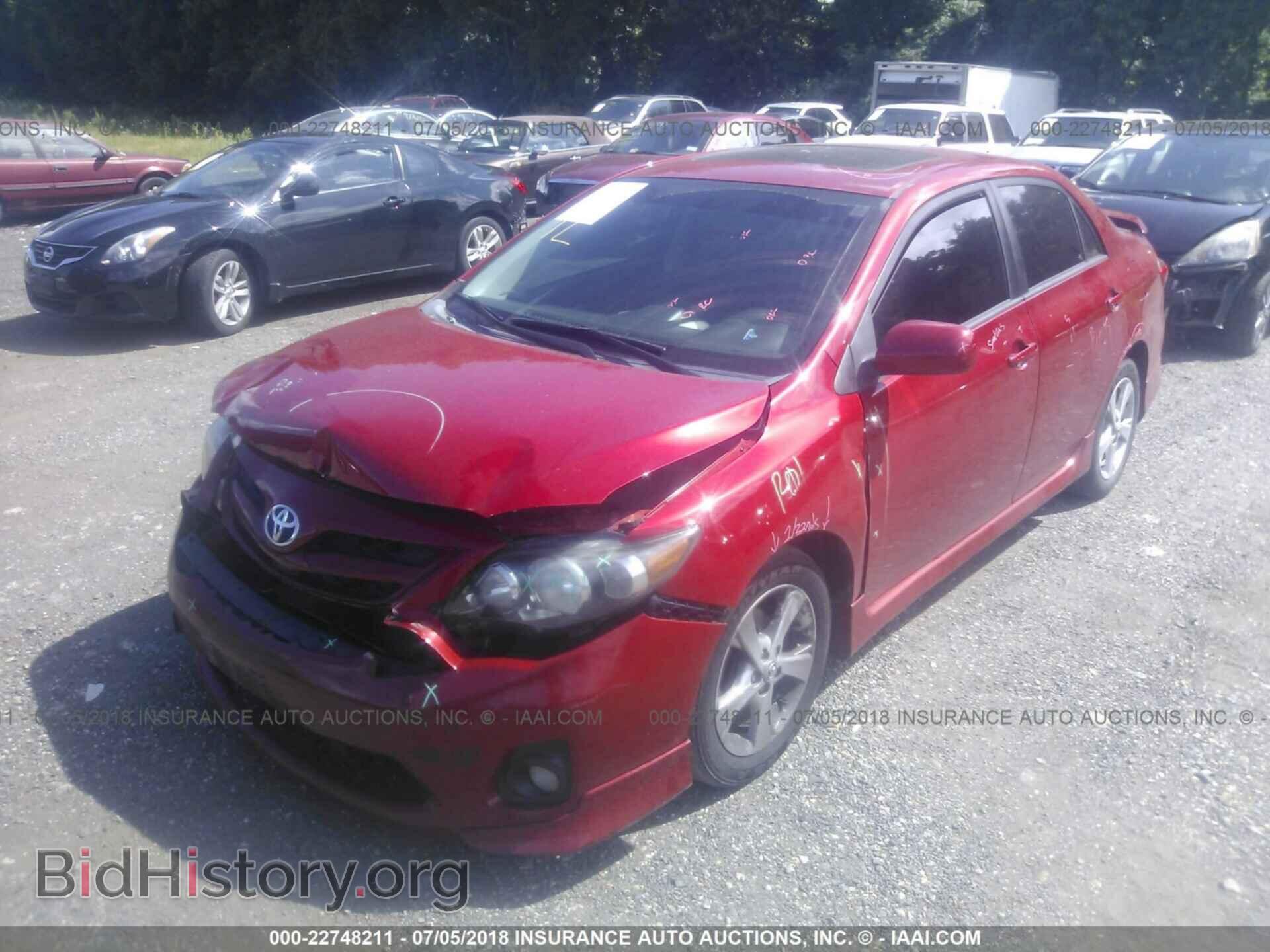 2012 Toyota Corolla - VIN: 2T1BU4EE1CC902708 - Фото 2