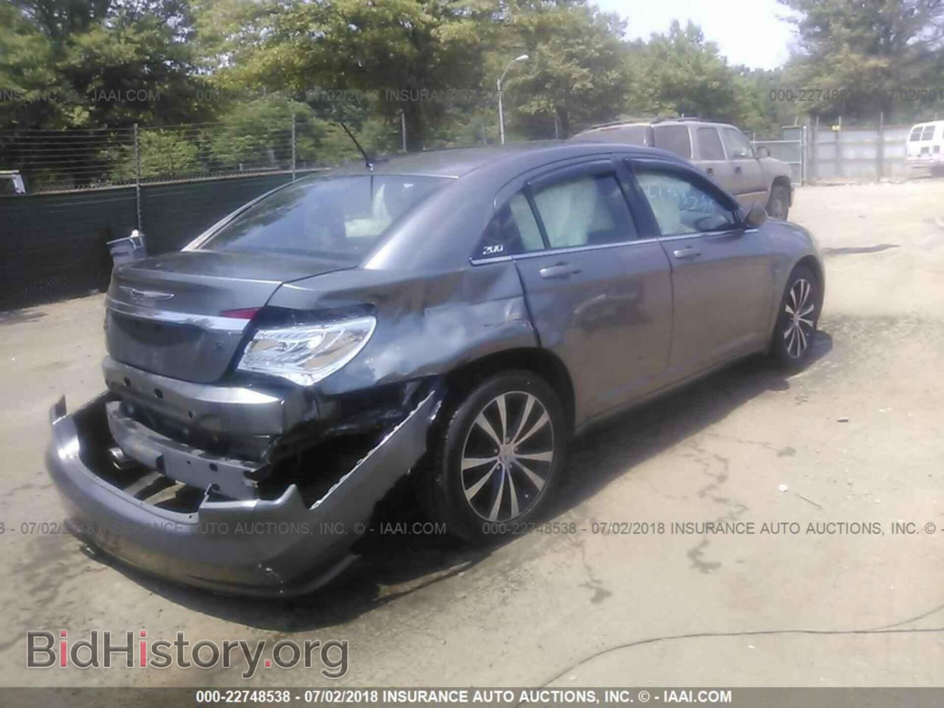2012 Chrysler 200 - VIN: 1C3CCBHG0CN308749 - Фото 4