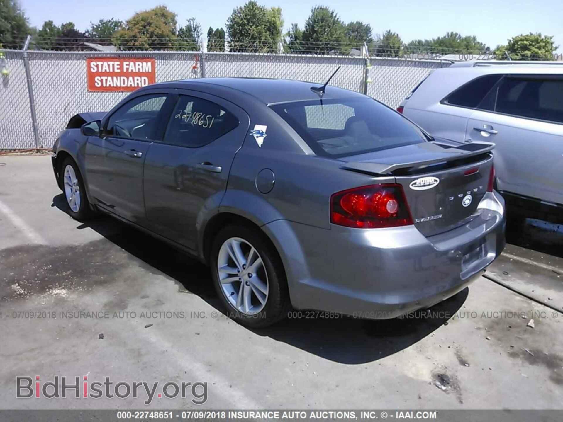 2013 Dodge Avenger - VIN: 1C3CDZAG8DN610940 - Фото 3