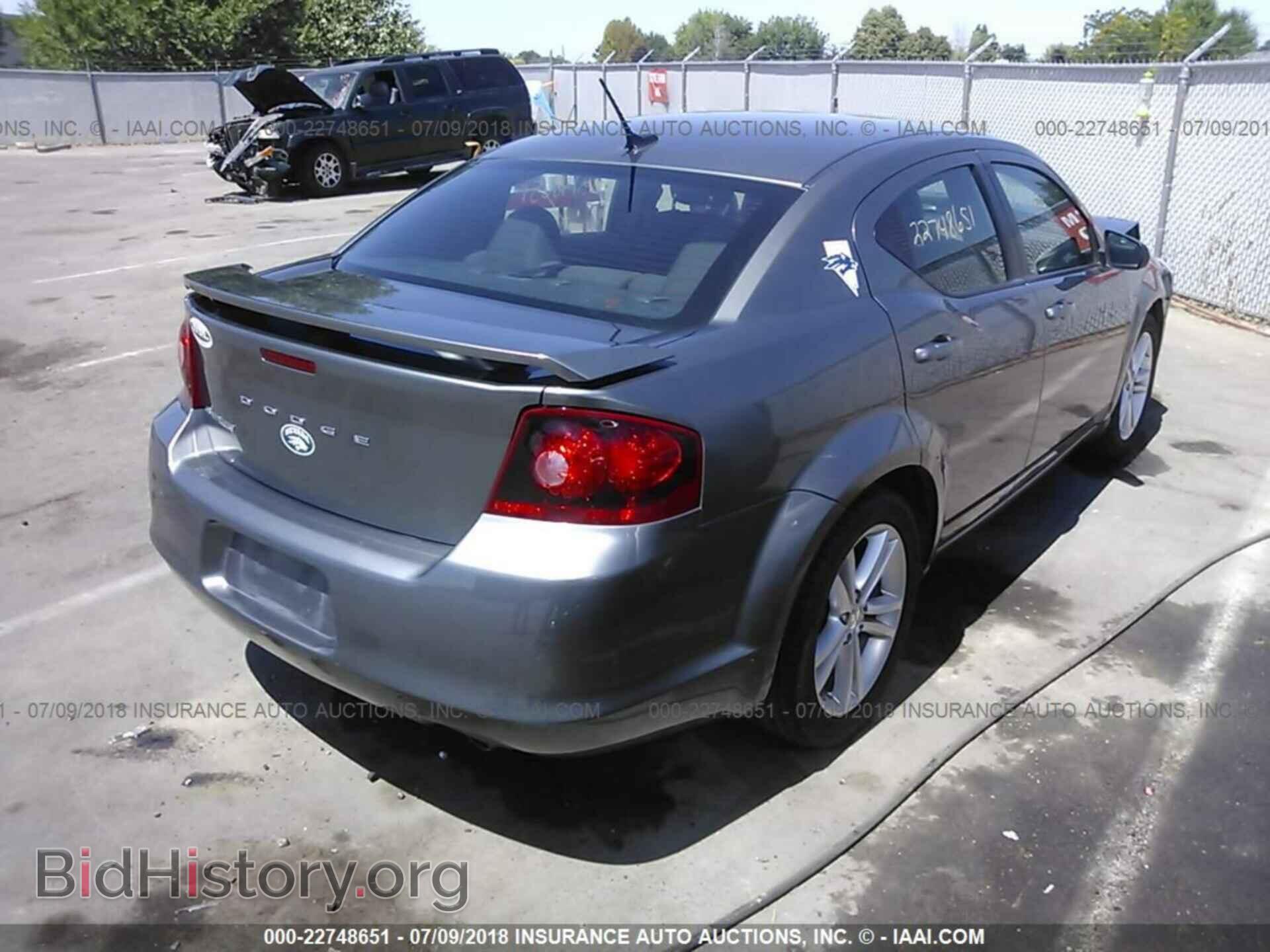 2013 Dodge Avenger - VIN: 1C3CDZAG8DN610940 - Фото 4