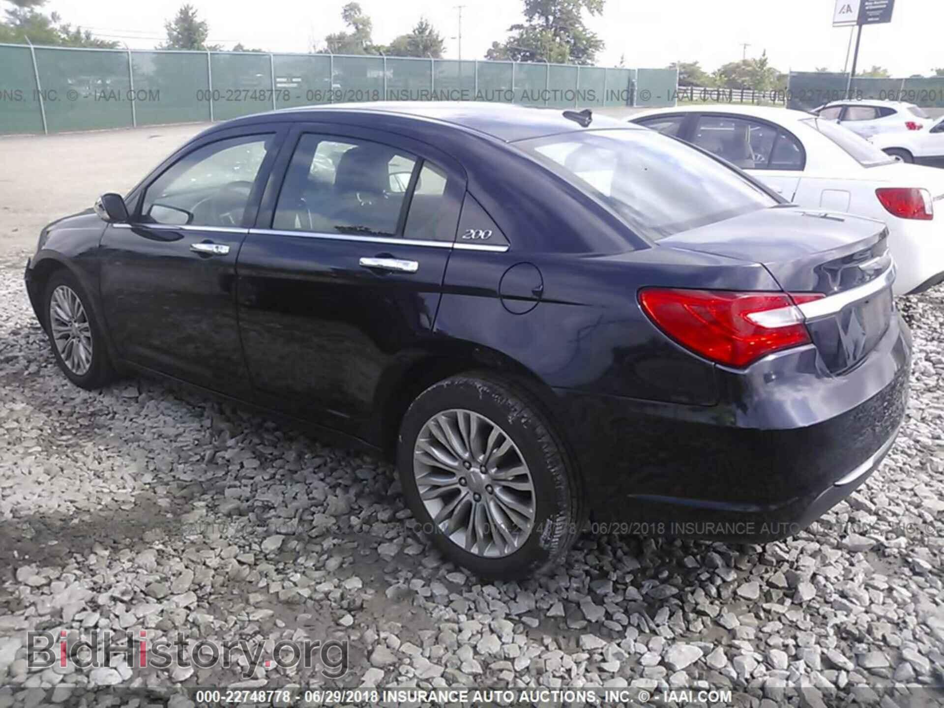 2012 CHRYSLER 200 - VIN: 1C3CCBCG2CN331344 - Photo 3