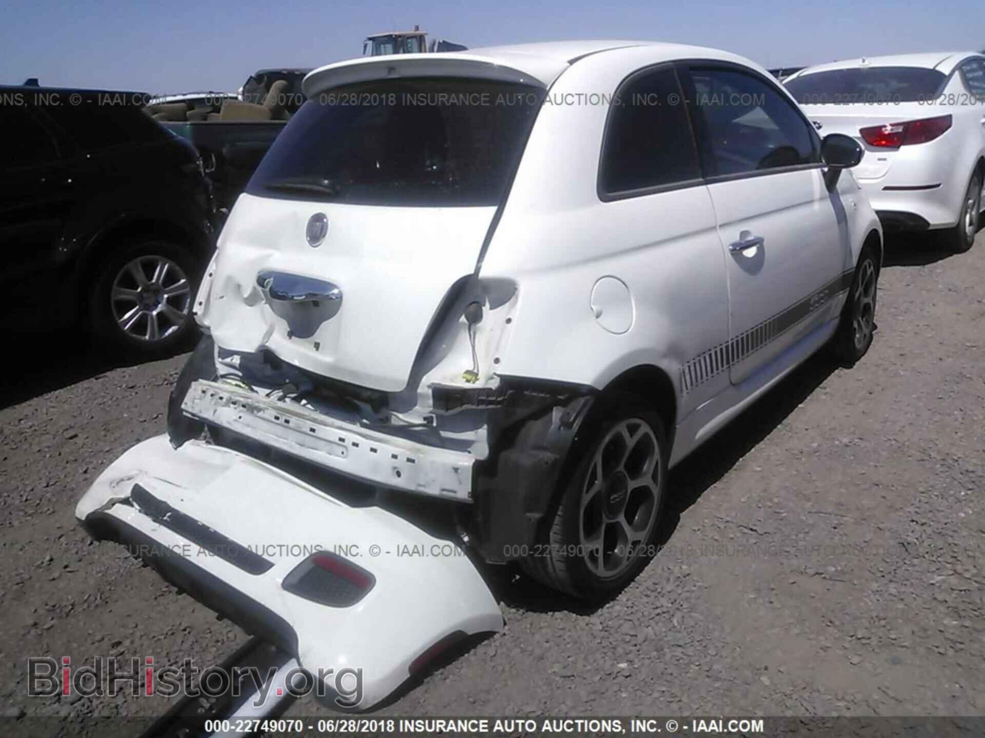 2016 Fiat 500 - VIN: 3C3CFFBR8GT161434 - Photo 4