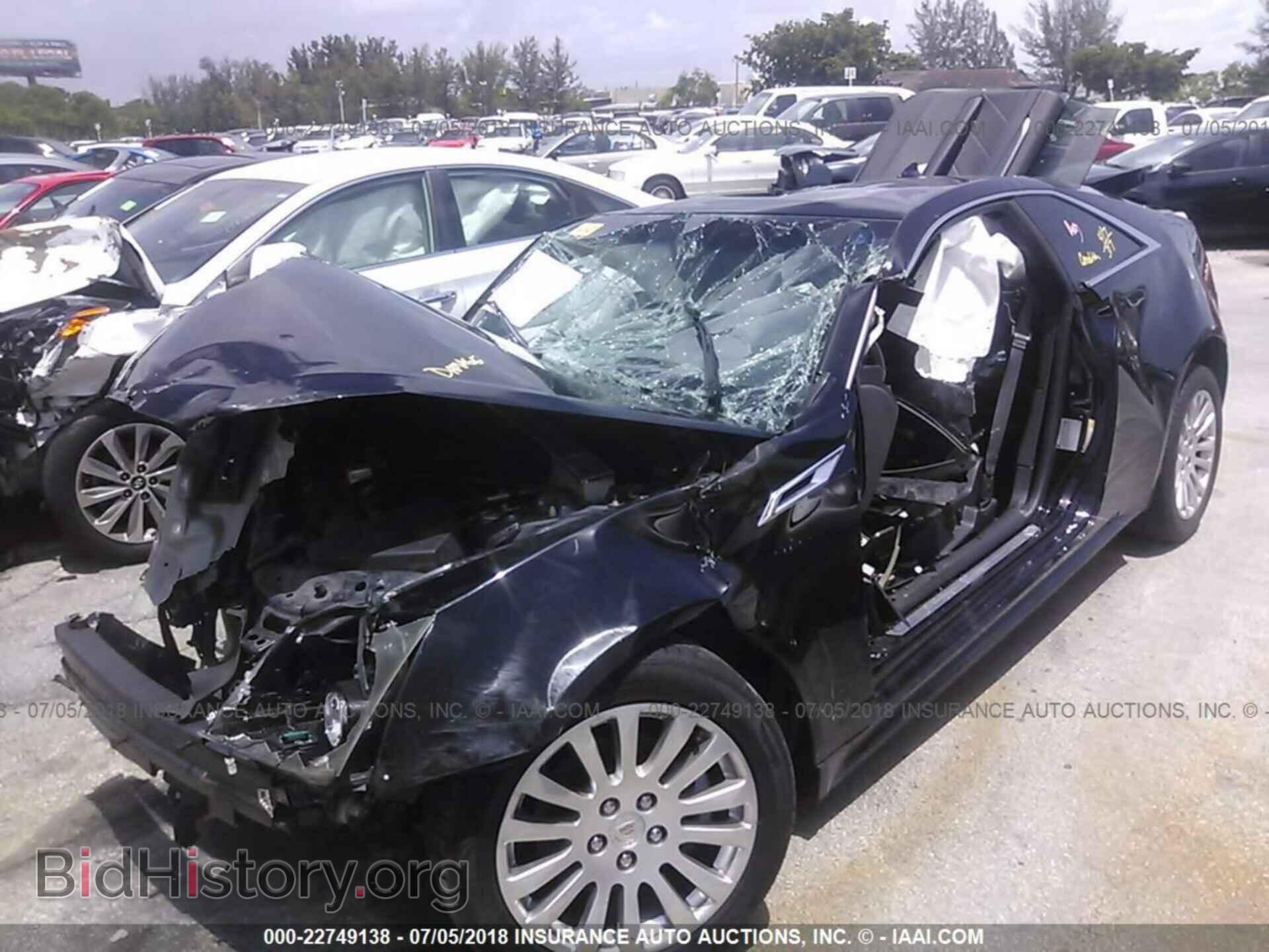 2012 Cadillac Cts - VIN: 1G6DA1E38C0142952 - Фото 2