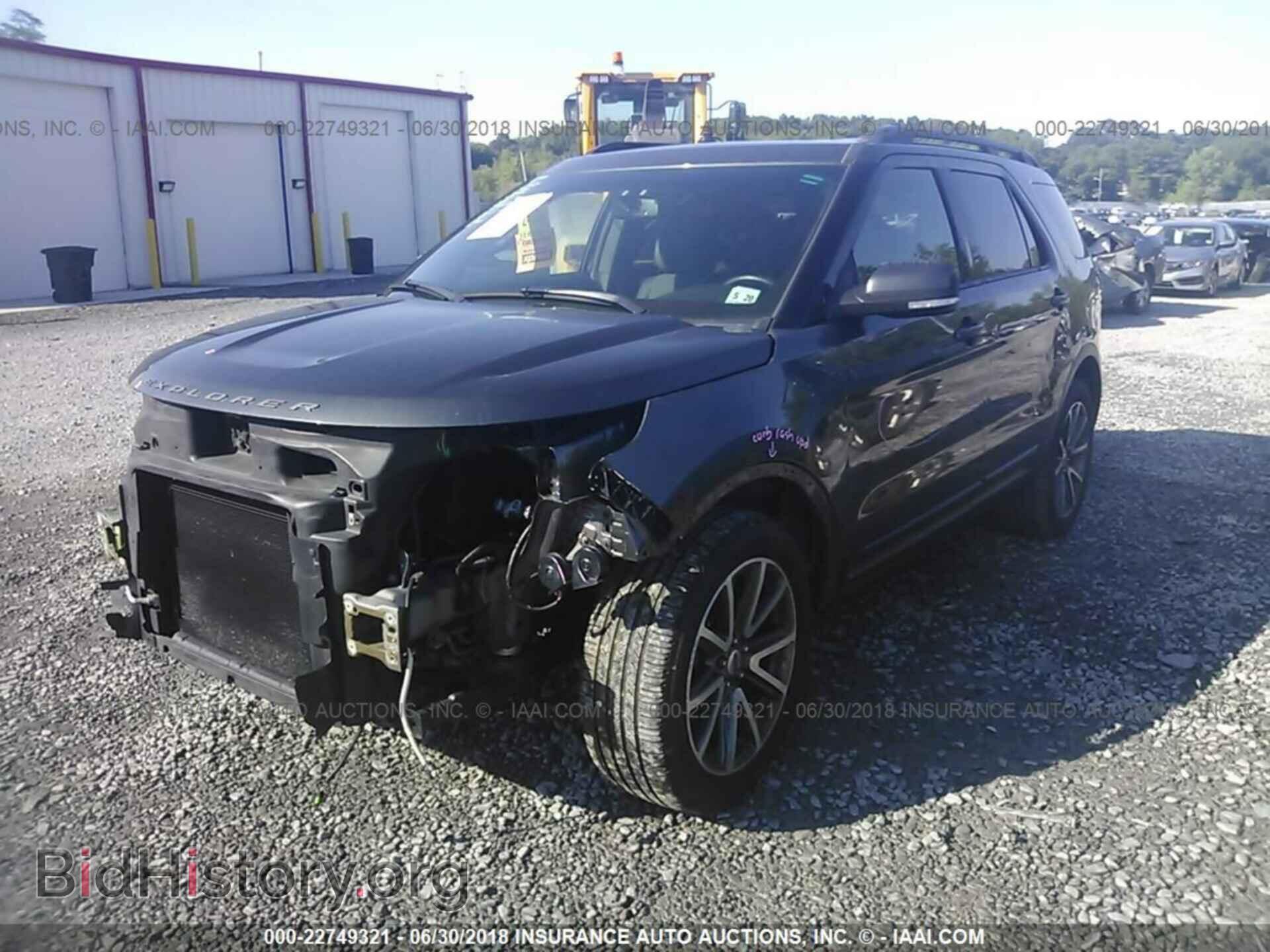 2015 Ford Explorer - VIN: 1FM5K8D84FGC01376 - Фото 2