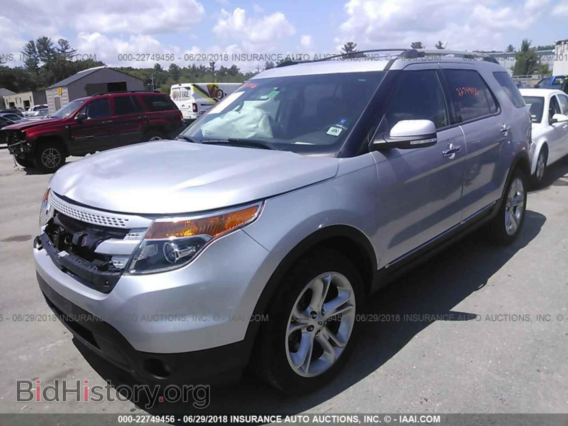 2014 Ford Explorer - VIN: 1FM5K8F87EGC43407 - Фото 2