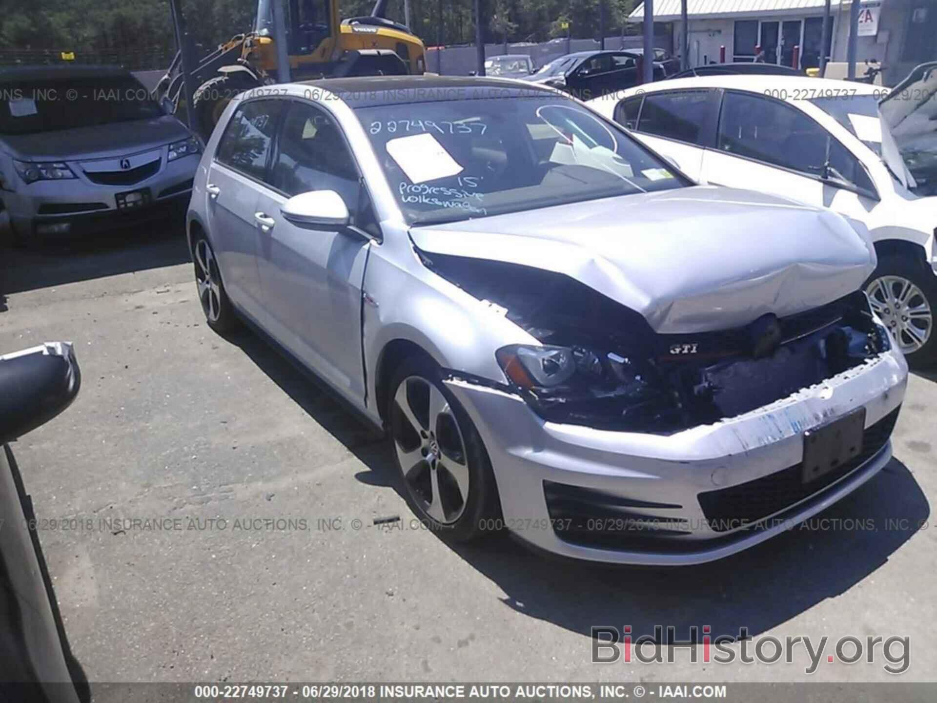 Photo 3VW4T7AU5FM087660 - Volkswagen Gti 2015