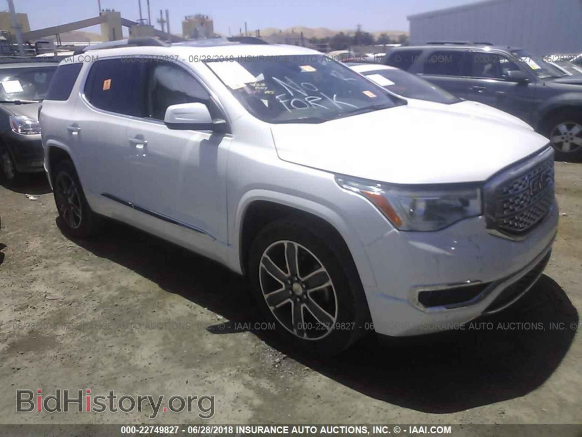 Фотография 1GKKNXLS2JZ149477 - Gmc Acadia 2018