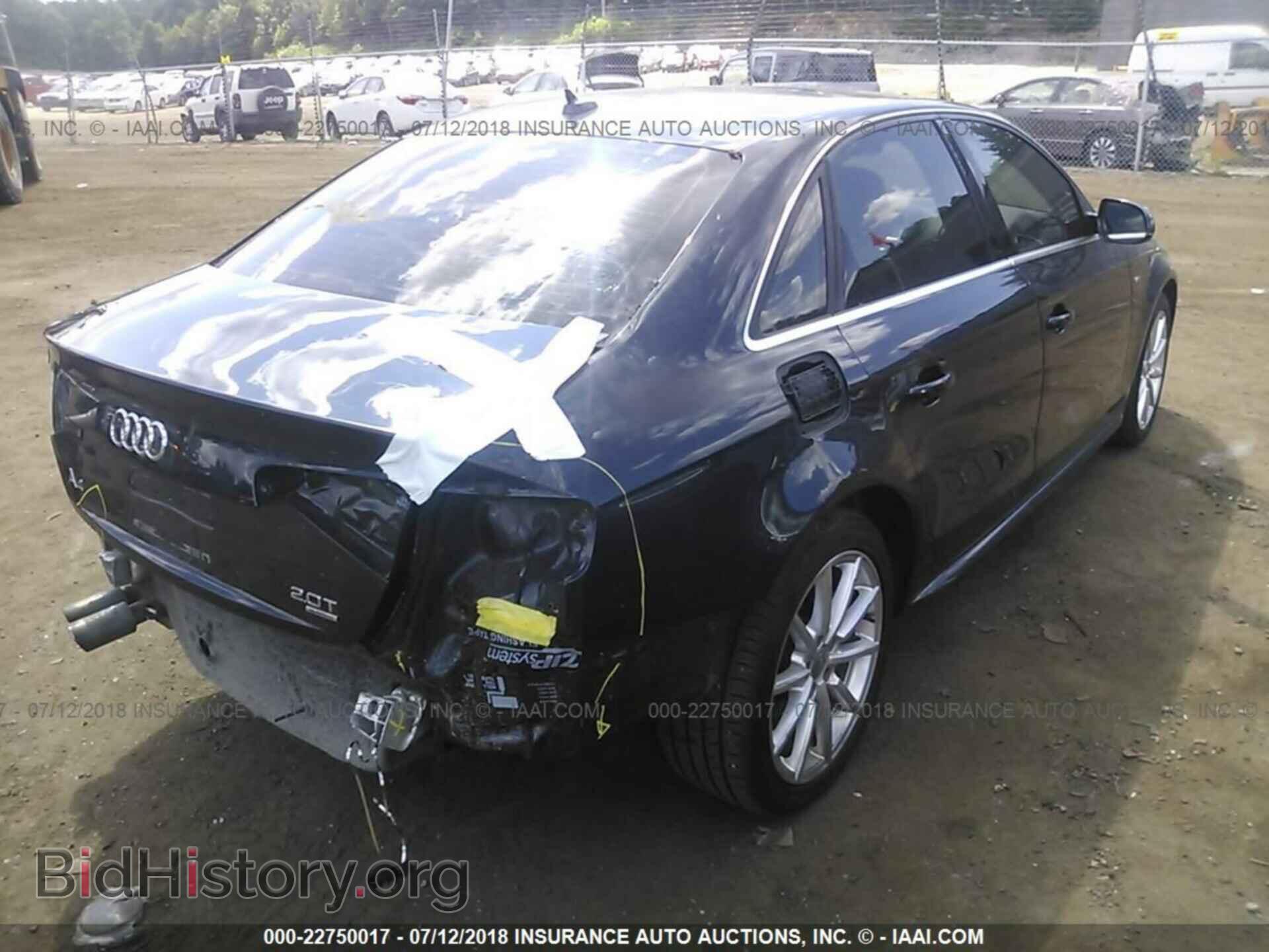 2014 Audi A4 - VIN: WAUFFAFL2EA068234 - Фото 4
