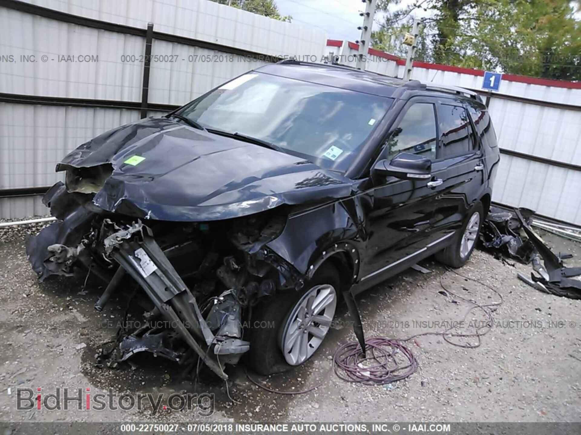 2013 Ford Explorer - VIN: 1FM5K7D85DGC20364 - Фото 2