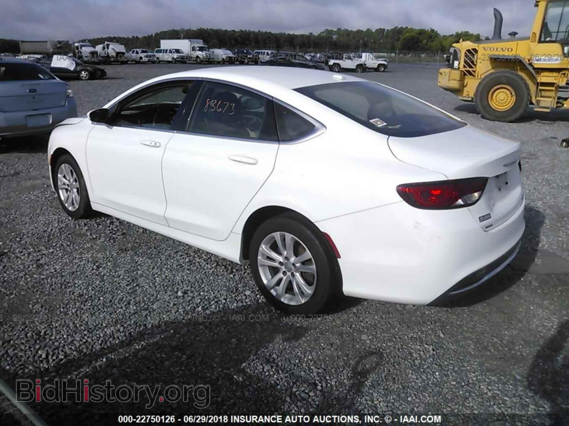 2015 Chrysler 200 - VIN: 1C3CCCAB8FN596478 - Фото 3