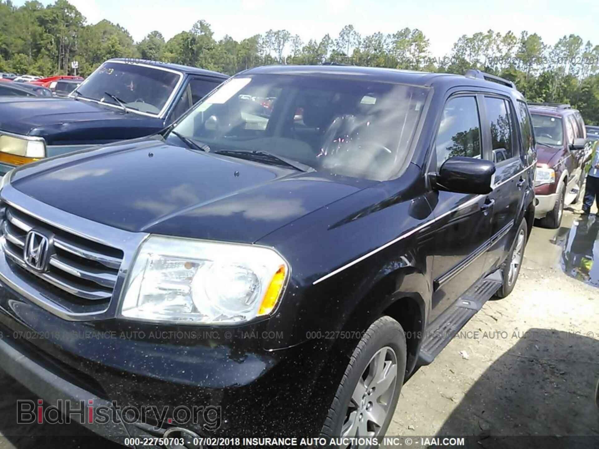 2012 Honda Pilot - VIN: 5FNYF3H99CB010215 - Фото 2