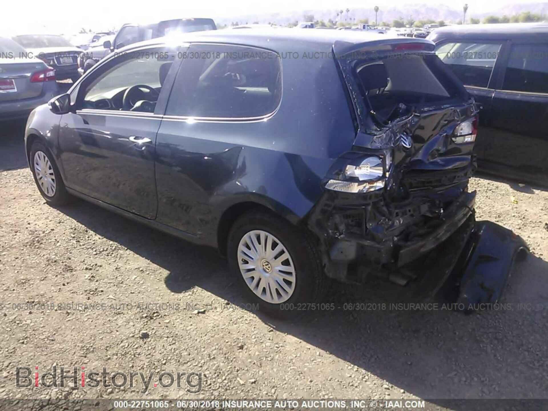 2013 Volkswagen Golf - VIN: WVWBB7AJ0DW079675 - Фото 3