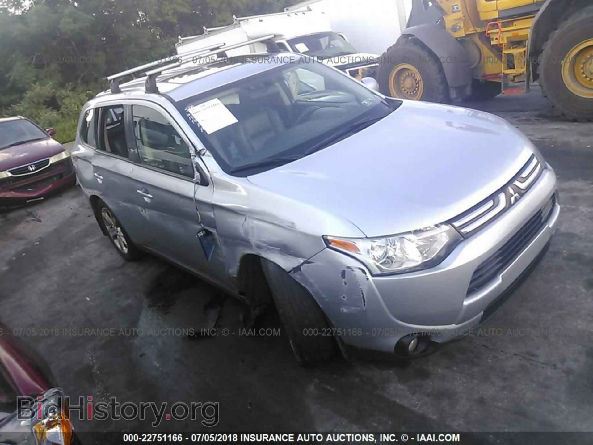 Photo JA4AD3A32EZ013932 - Mitsubishi Outlander 2014