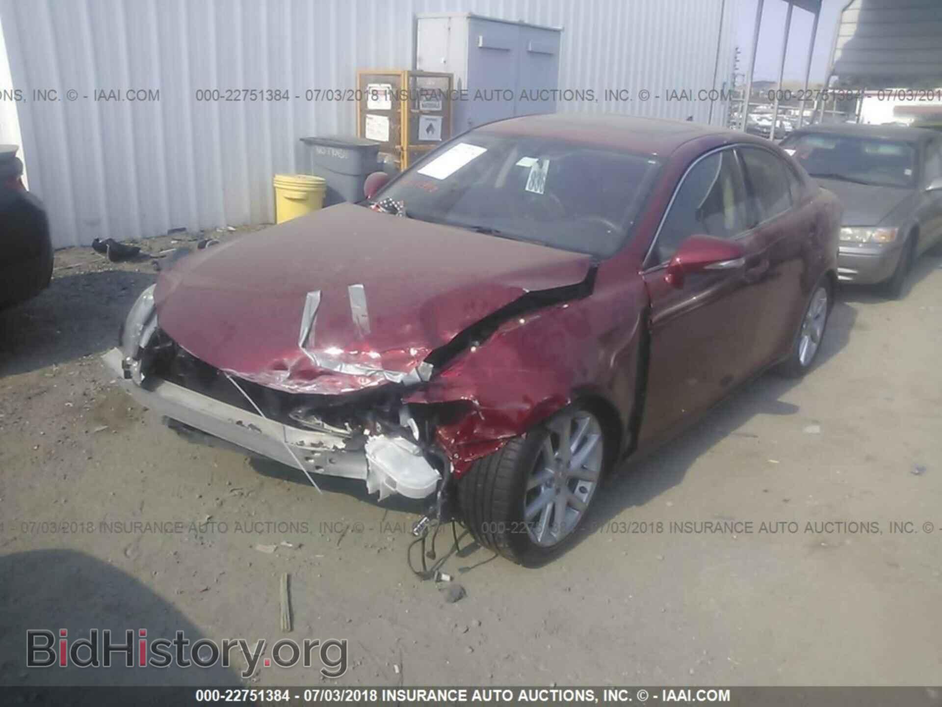 2013 Lexus Is - VIN: JTHBF5C27D5191926 - Фото 2