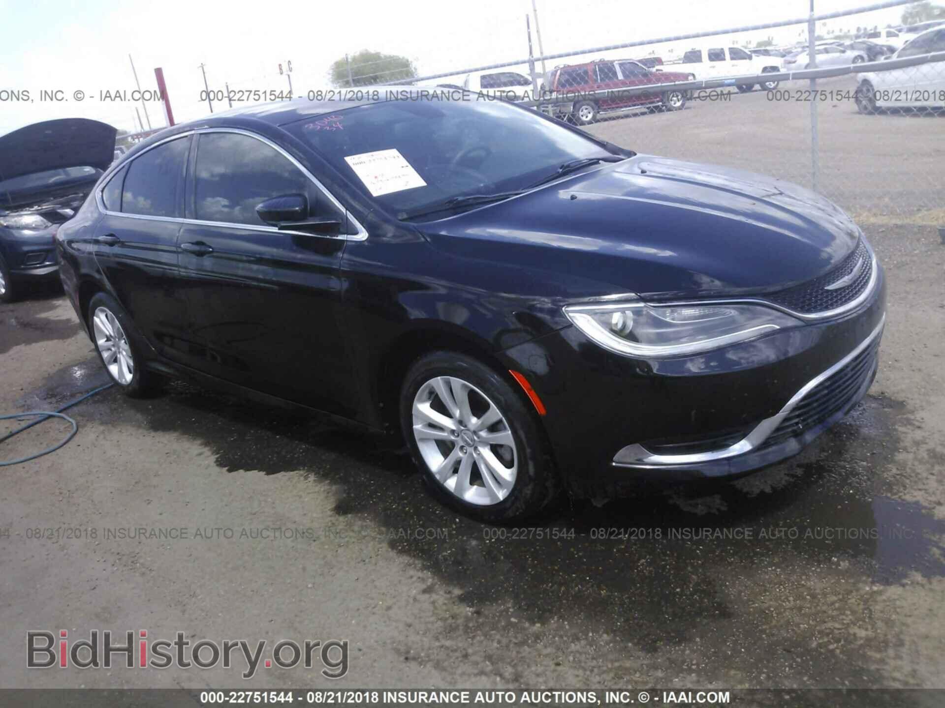Photo 1C3CCCAB4FN580360 - Chrysler 200 2015