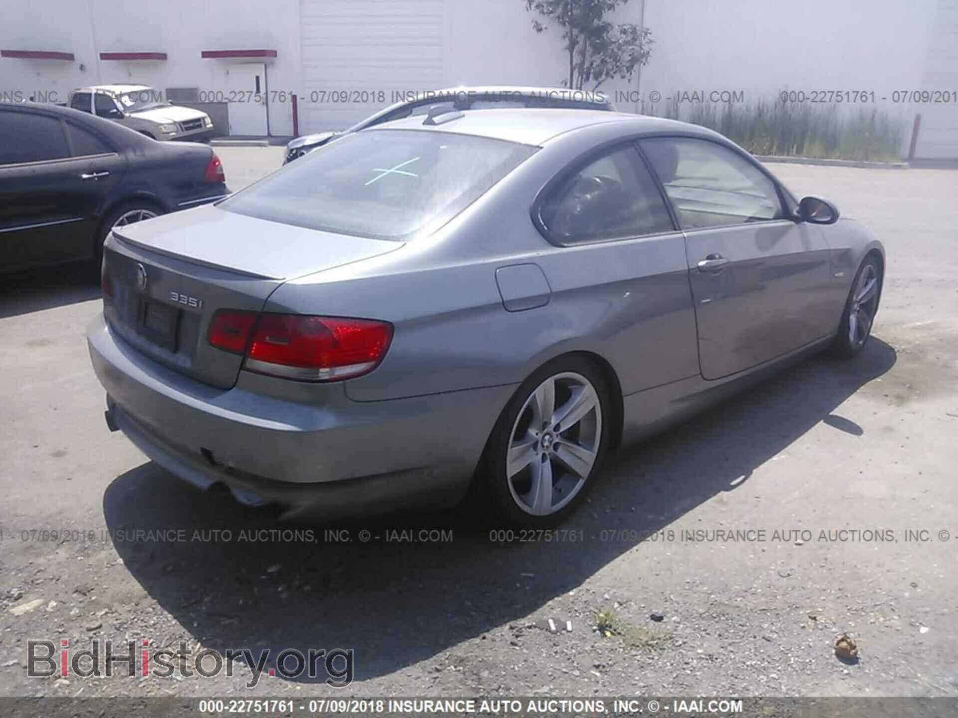 2007 BMW 335 - VIN: WBAWB73567PV80695 - Фото 4
