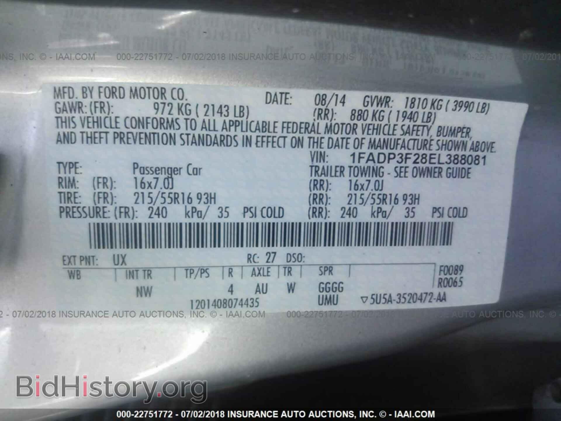 2014 Ford Focus - VIN: 1FADP3F28EL388081 - Photo 9