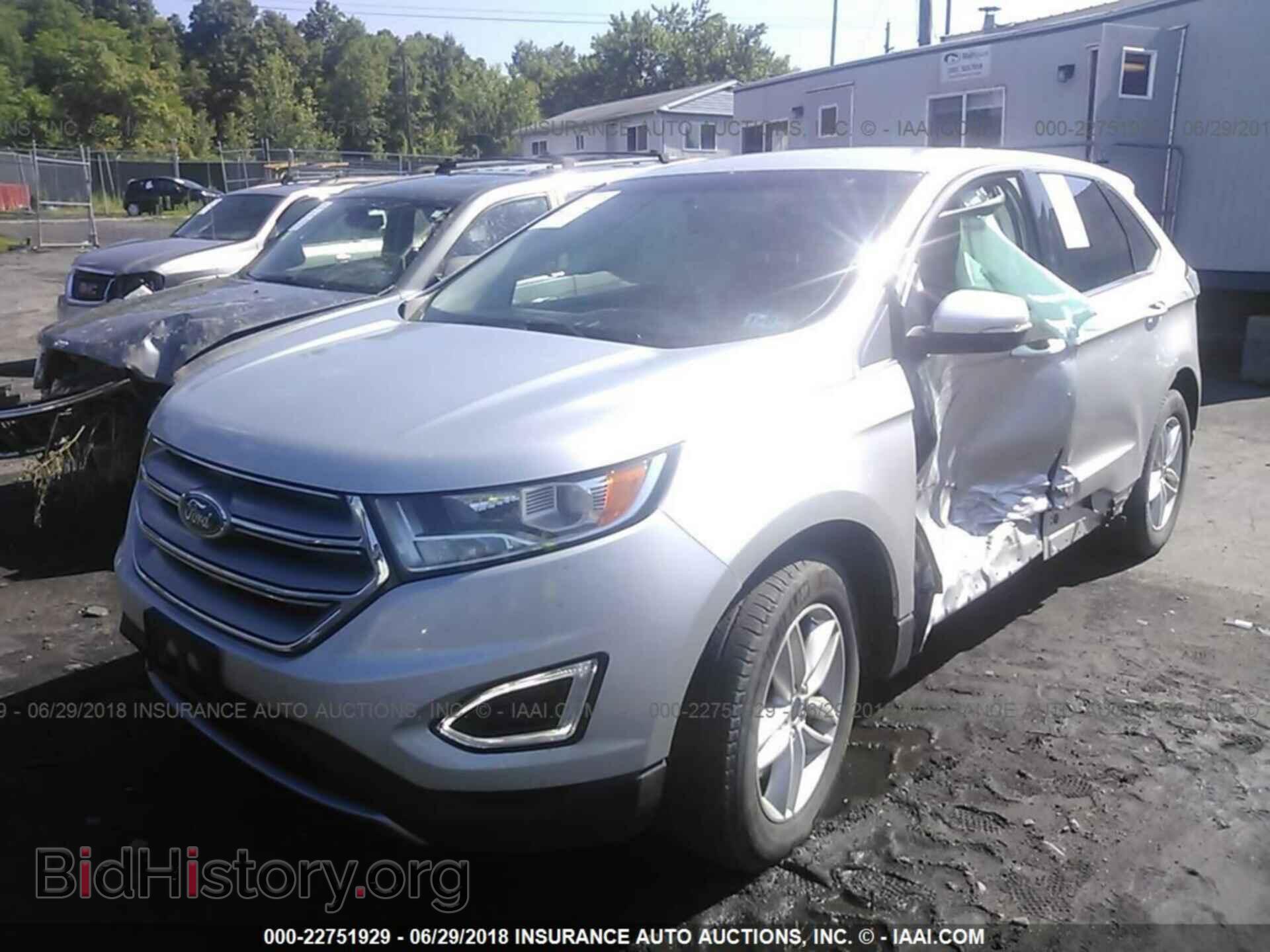 2015 Ford Edge - VIN: 2FMTK4J96FBC08768 - Фото 2
