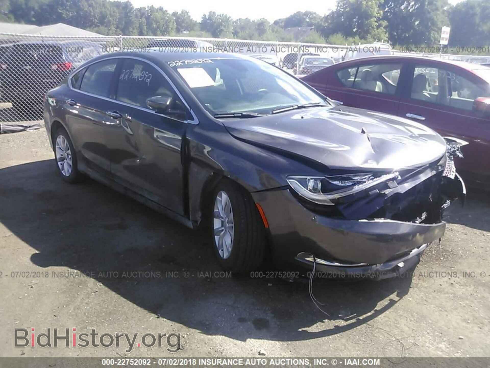 Фотография 1C3CCCCG5FN582529 - Chrysler 200 2015