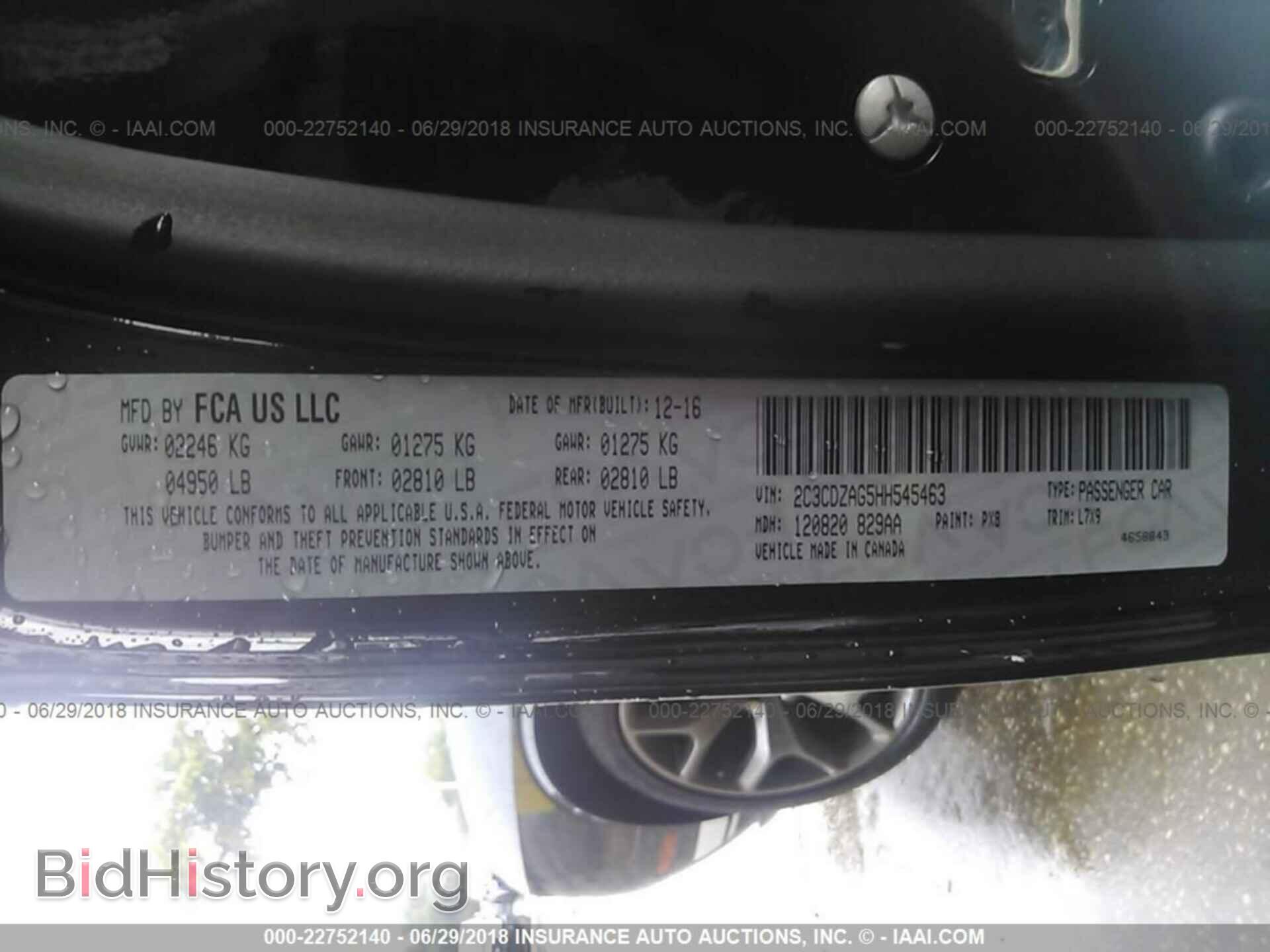 2017 Dodge Challenger - VIN: 2C3CDZAG5HH545463 - Photo 9