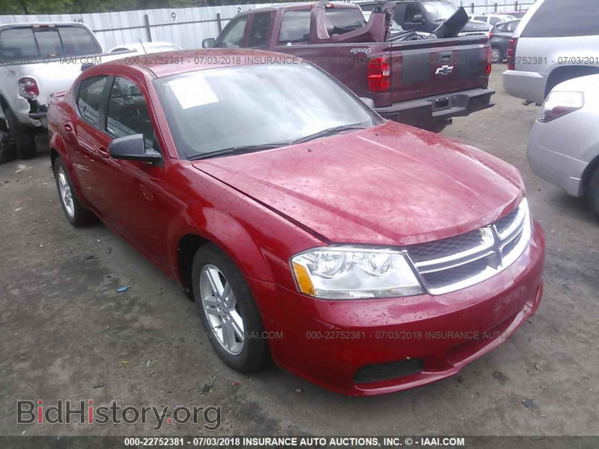 Фотография 1C3CDZAG2DN622162 - Dodge Avenger 2013