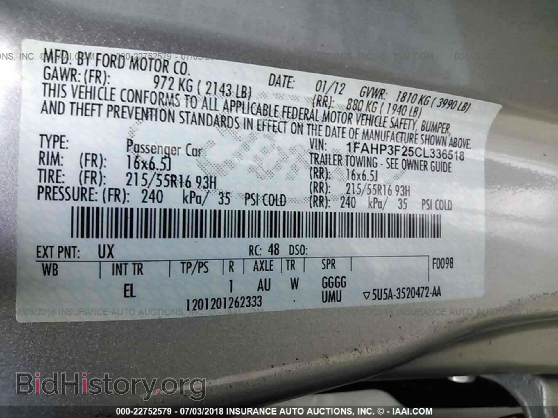 2012 Ford Focus - VIN: 1FAHP3F25CL336518 - Photo 9