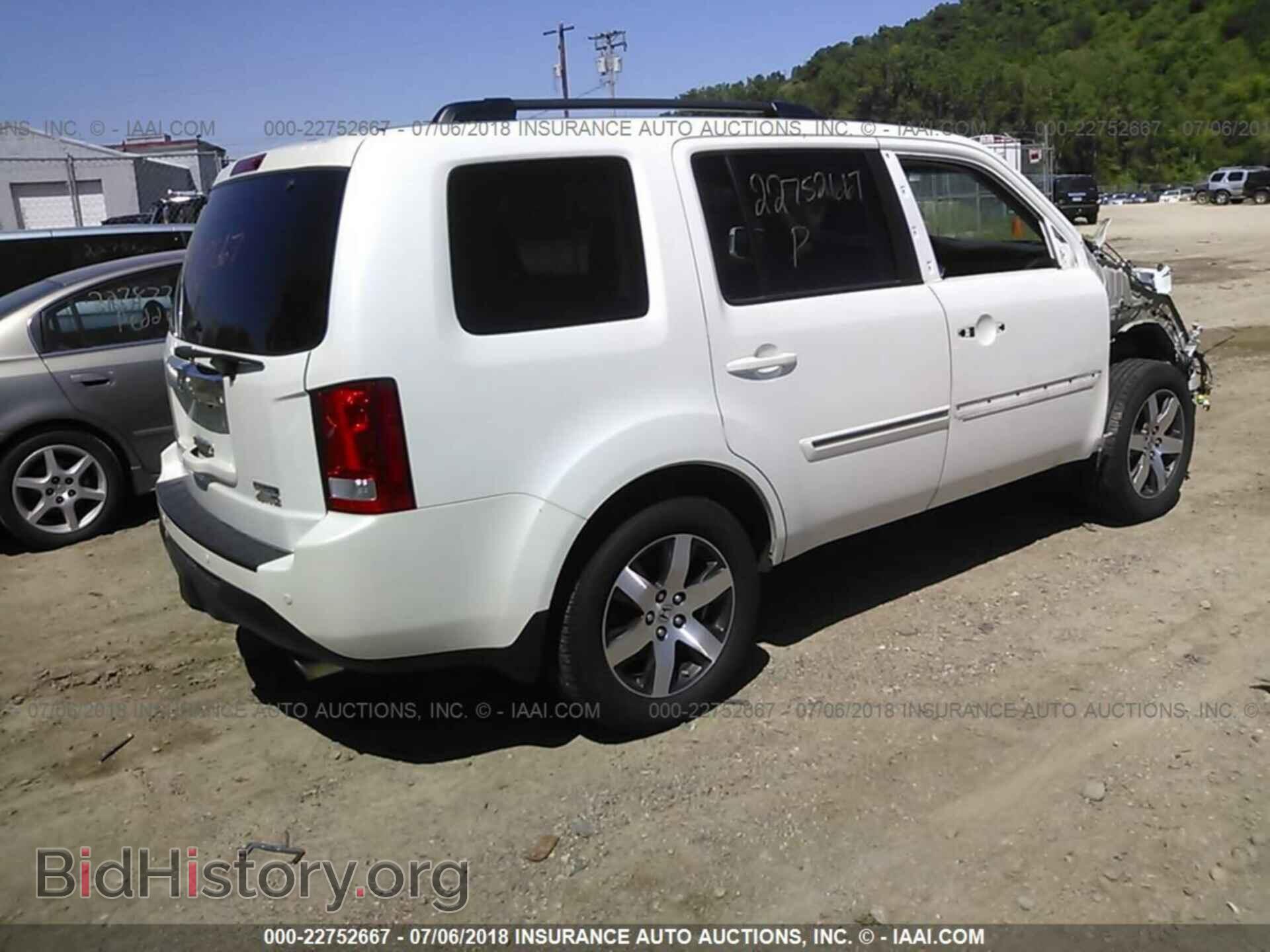 2012 Honda Pilot - VIN: 5FNYF4H96CB030931 - Photo 4