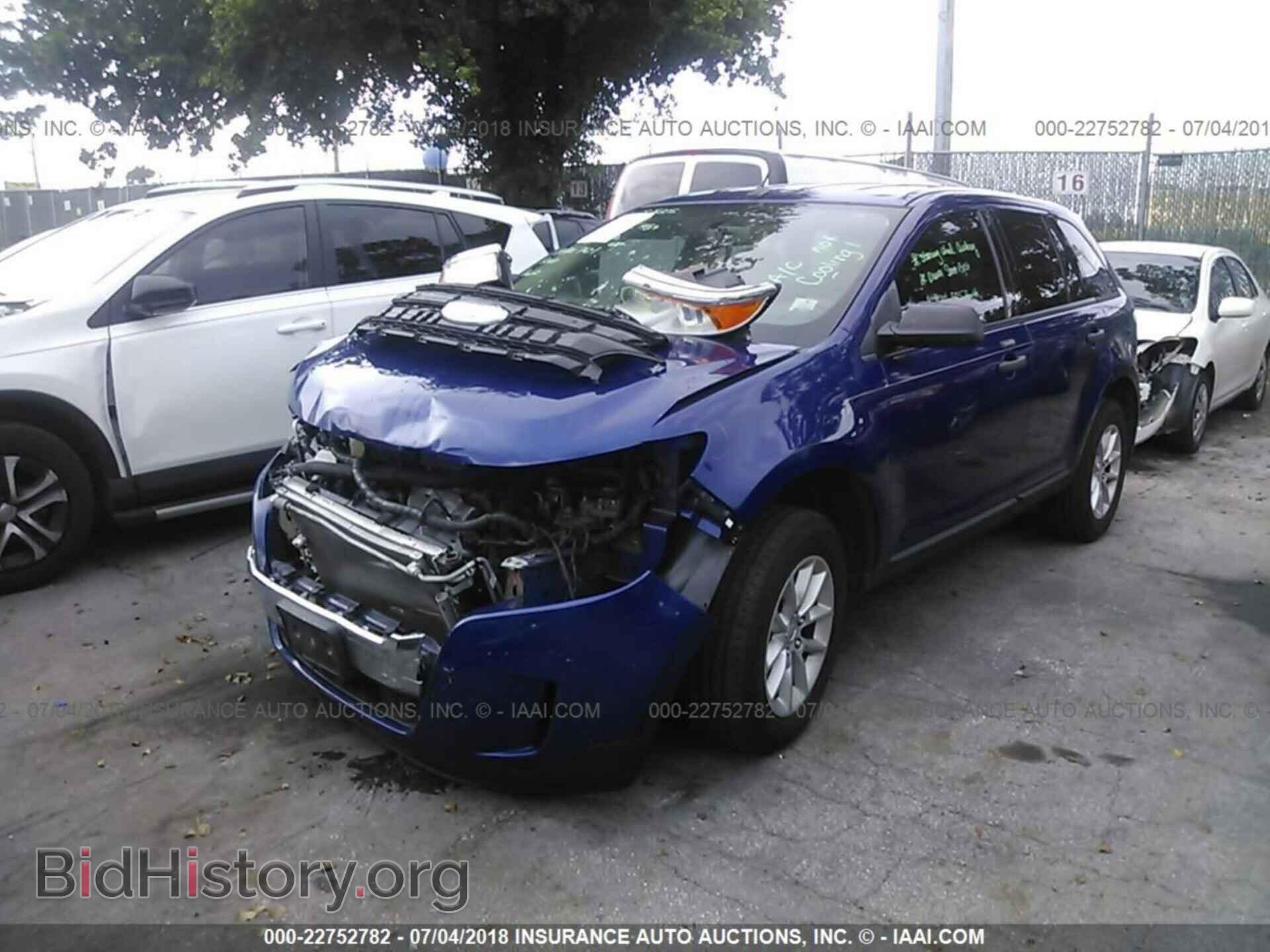 2013 Ford Edge - VIN: 2FMDK3GC3DBB28603 - Фото 2