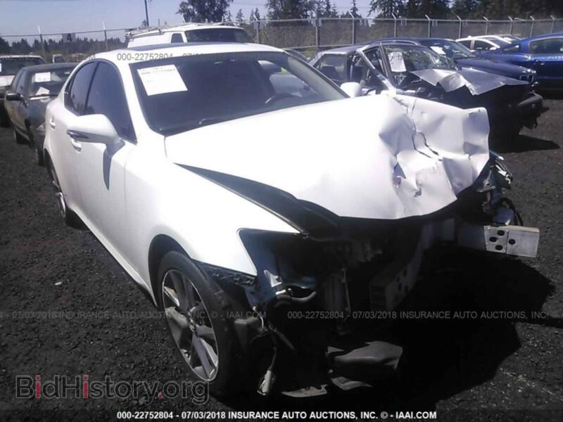 2011 Lexus IS (VIN JTHCF5C24B2035281) — photo 1 of 10, IAAI, damage: front end