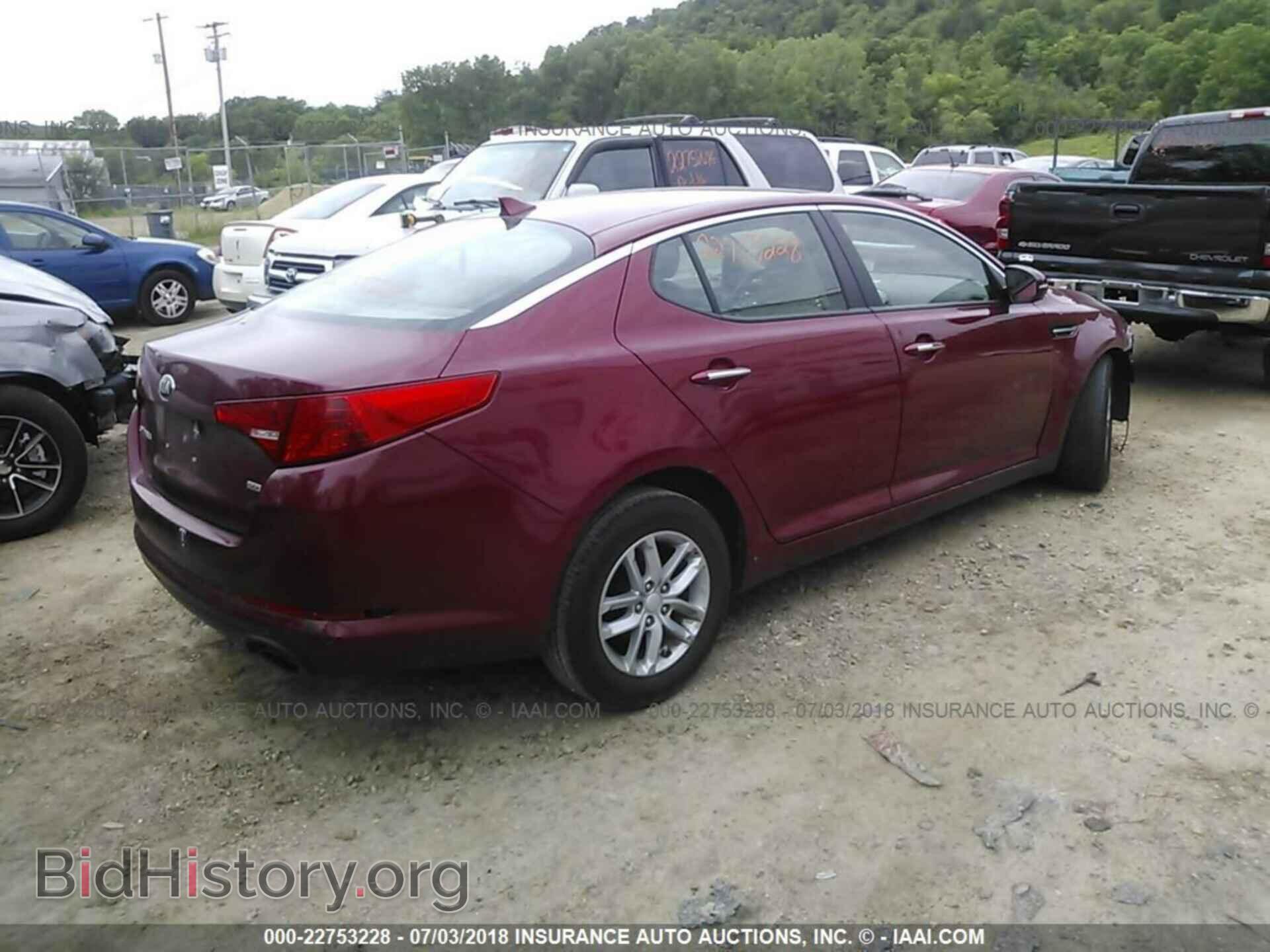 2013 Kia Optima - VIN: 5XXGM4A70DG161989 - Фото 4