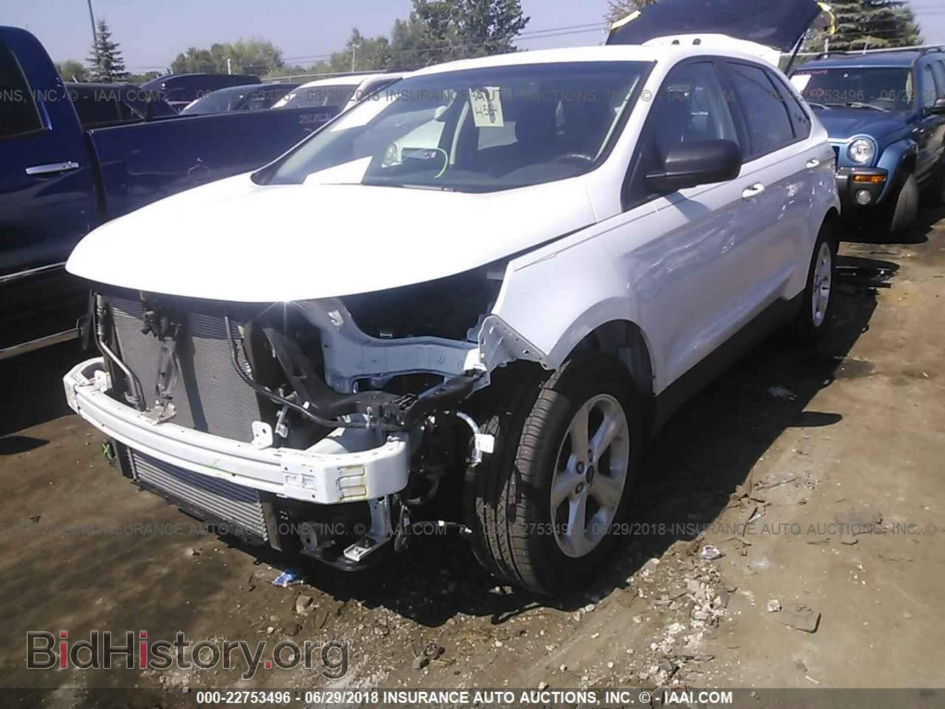 2017 Ford Edge - VIN: 2FMPK4G98HBB81763 - Фото 2