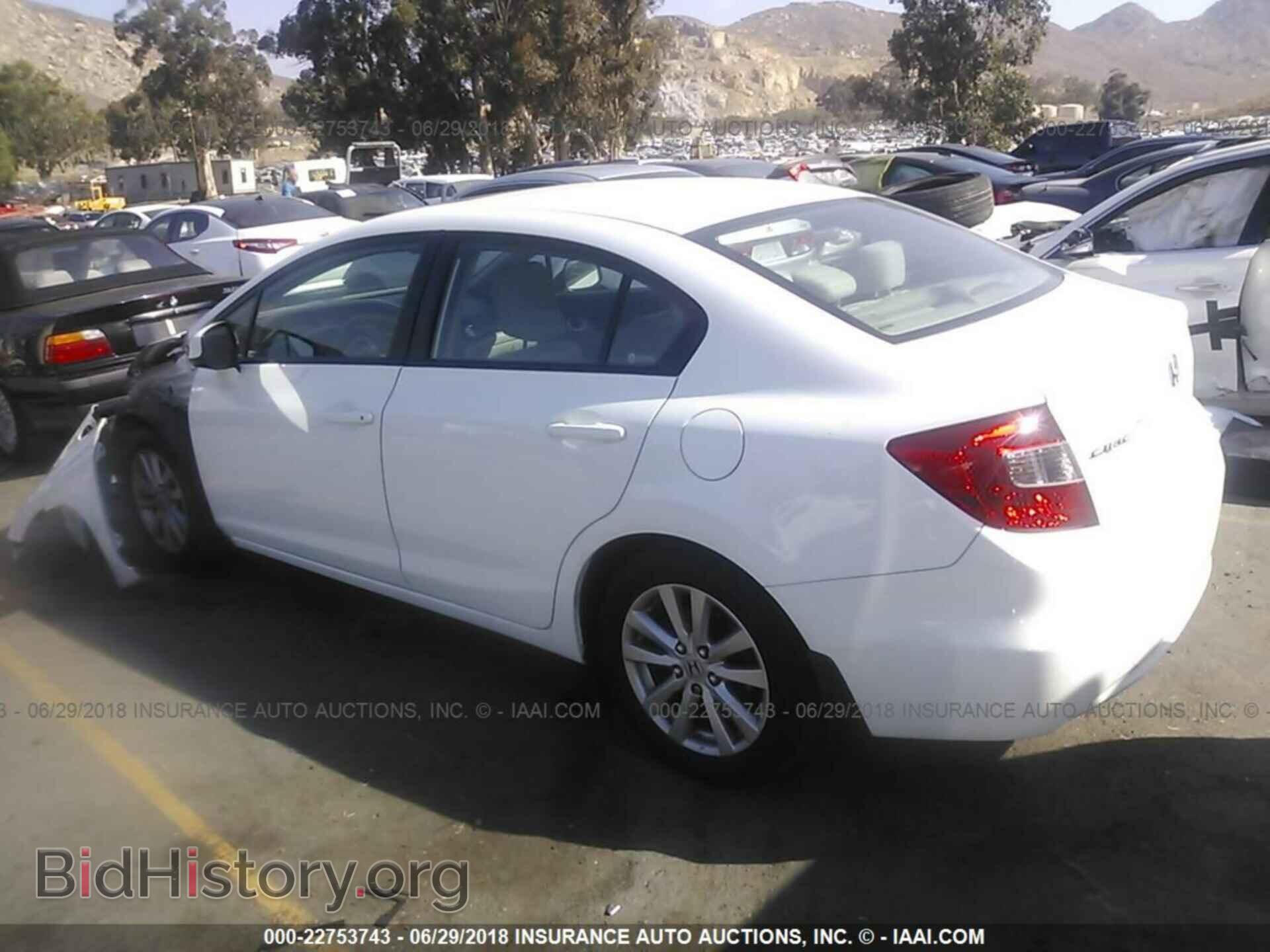 2012 Honda CIVIC (VIN 19XFB2F89CE336237) — фото 3 из 10