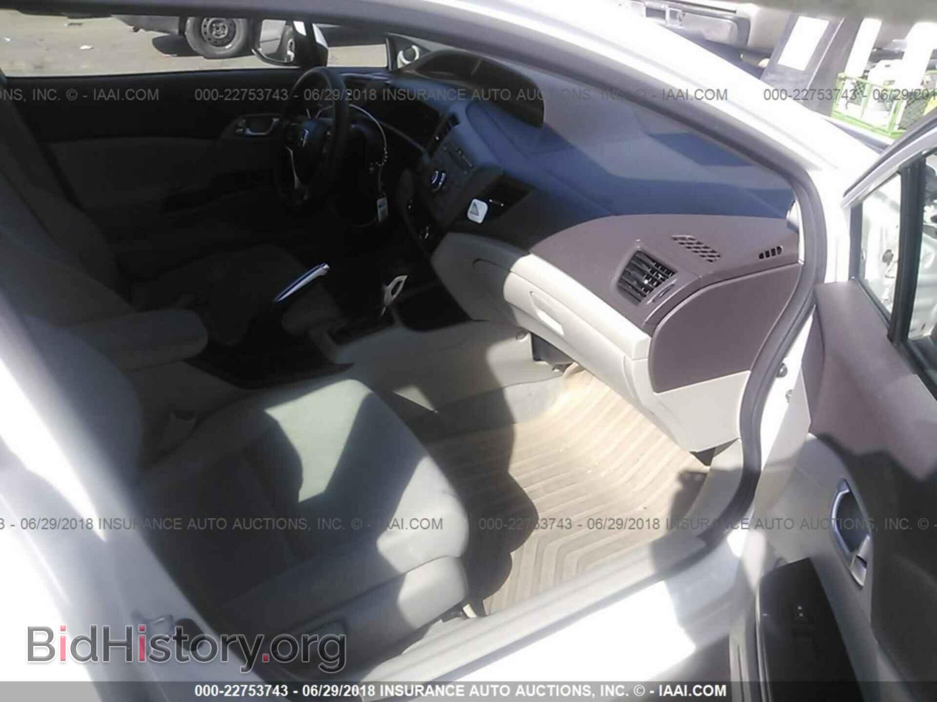 2012 Honda CIVIC (VIN 19XFB2F89CE336237) — фото 5 из 10