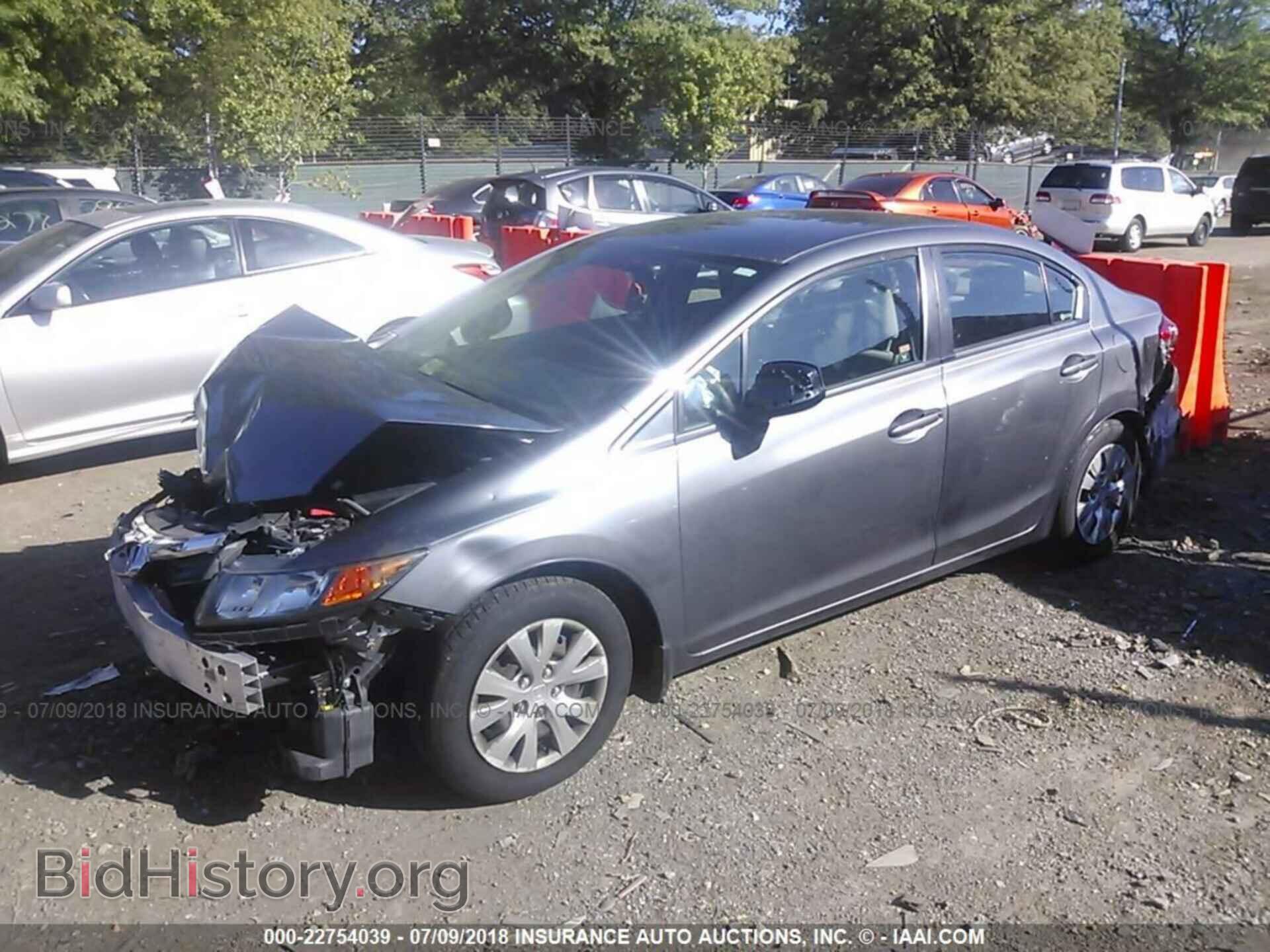 2012 Honda CIVIC (VIN 19XFB2F5XCE324054) — фото 2 из 10