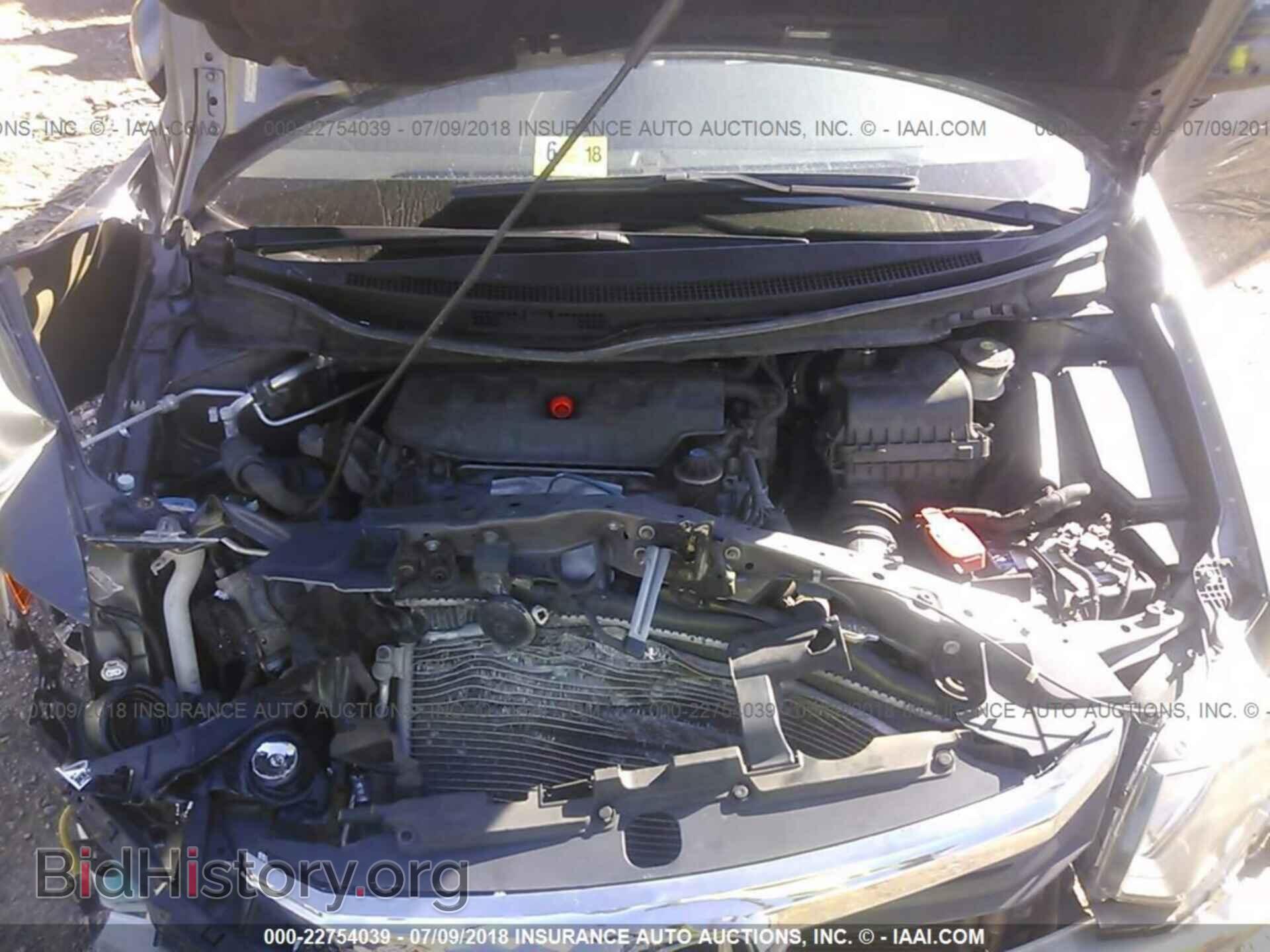 2012 Honda CIVIC (VIN 19XFB2F5XCE324054) — фото 10 из 10