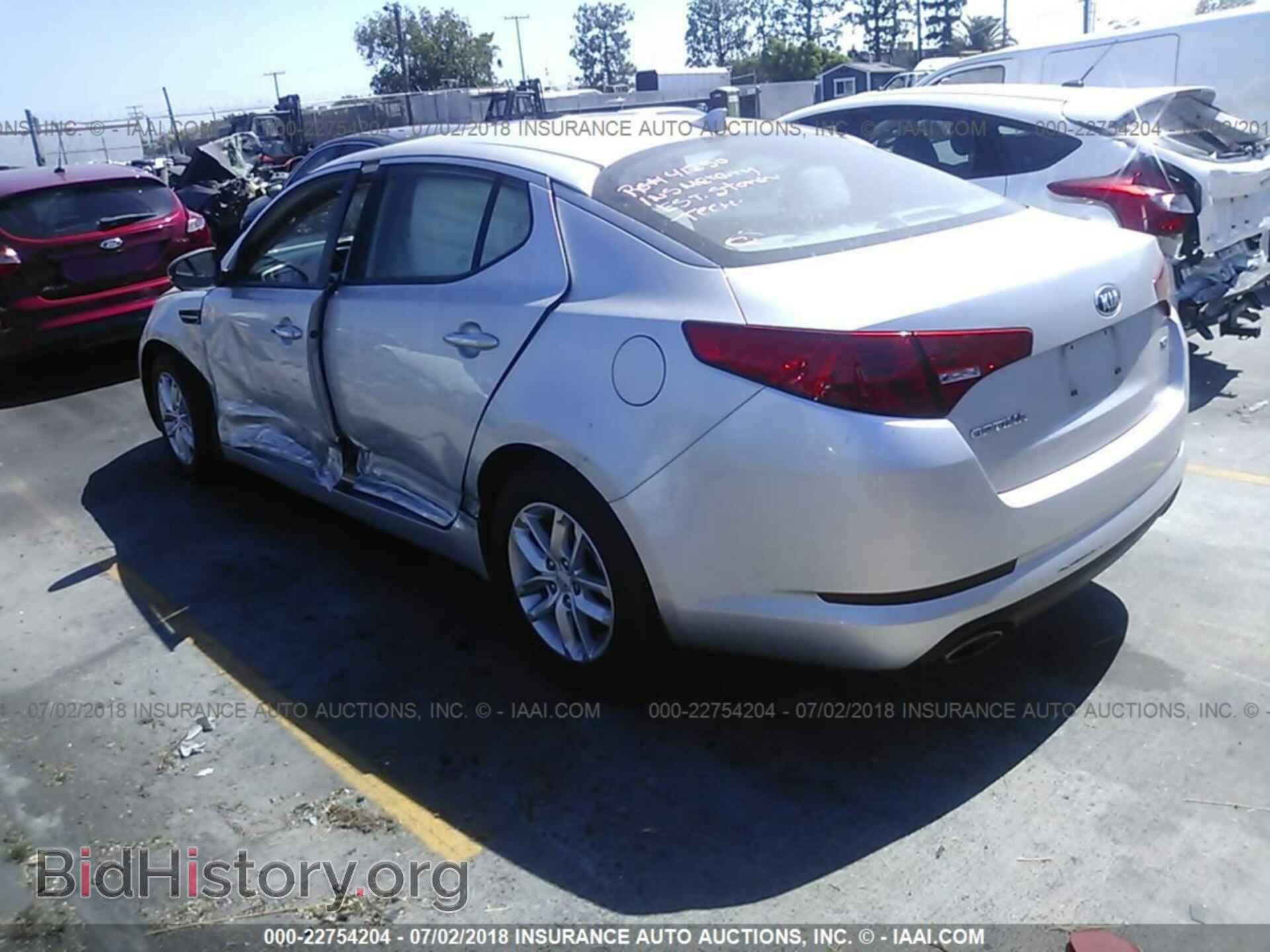 2013 Kia Optima - VIN: KNAGM4A75D5381307 - Фото 3