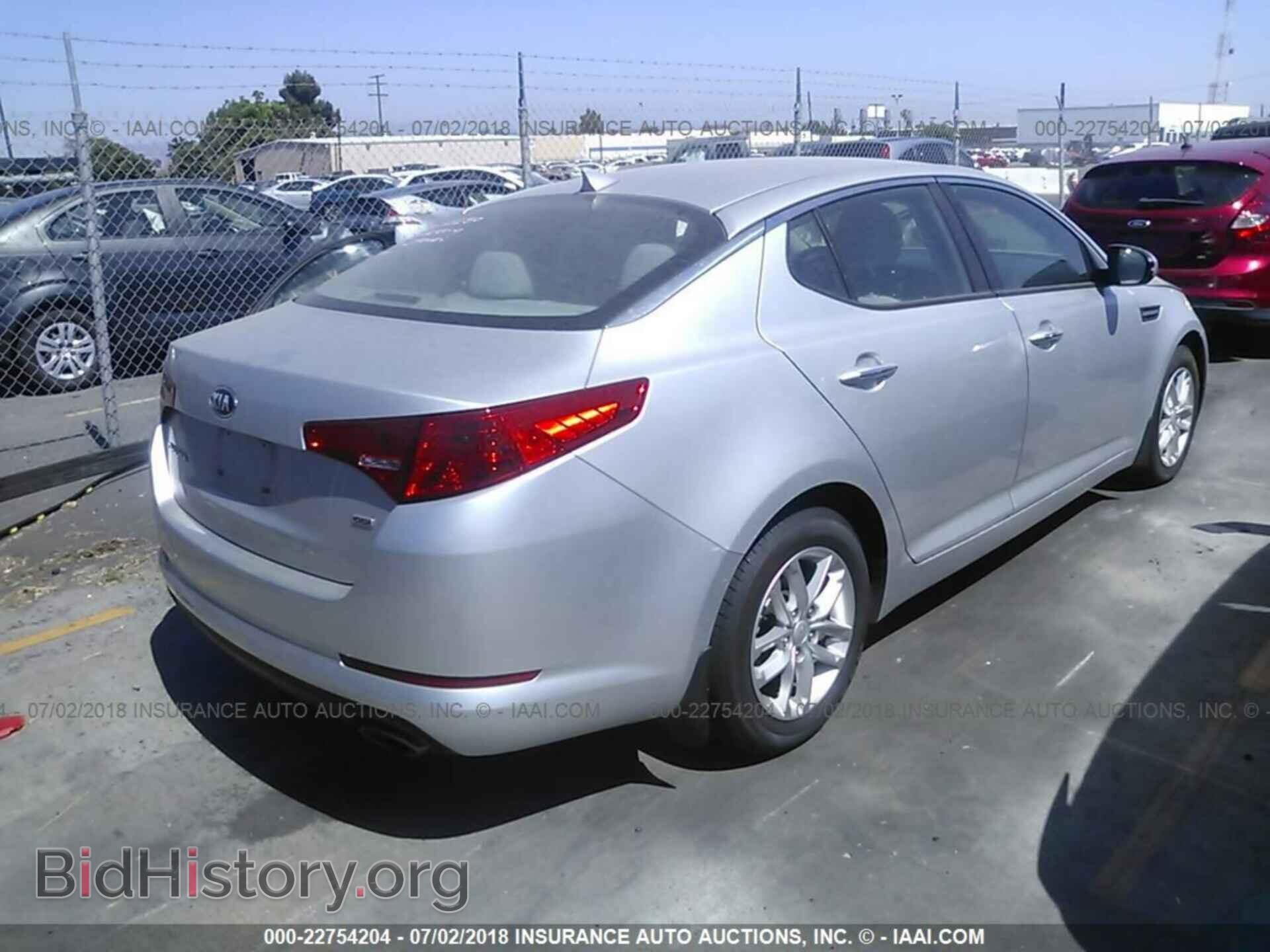 2013 Kia Optima - VIN: KNAGM4A75D5381307 - Фото 4