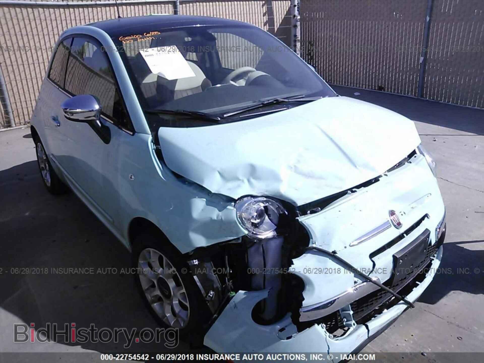 Фотография 3C3CFFCR7HT654408 - Fiat 500 2017
