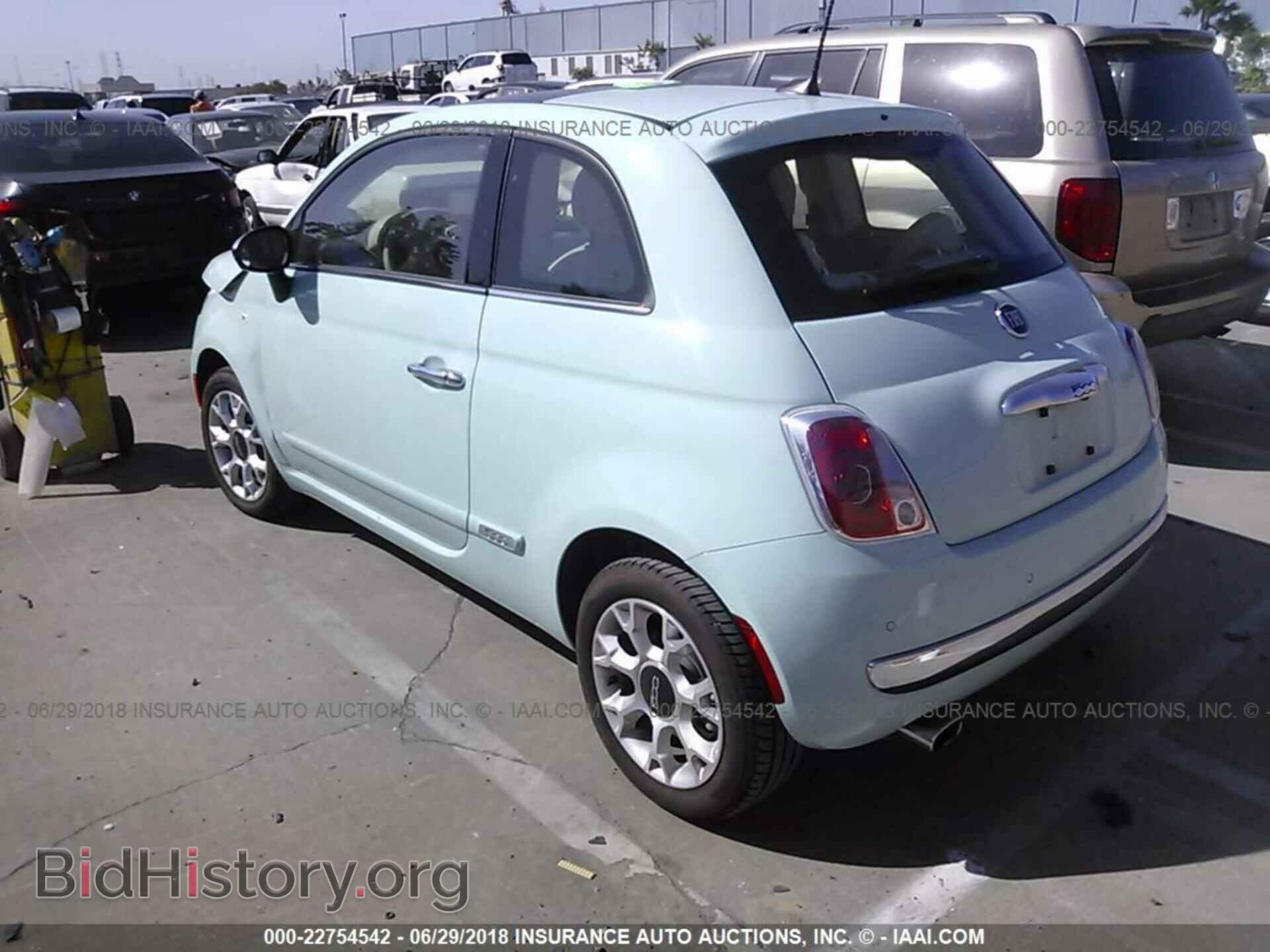 2017 Fiat 500 - VIN: 3C3CFFCR7HT654408 - Фото 3
