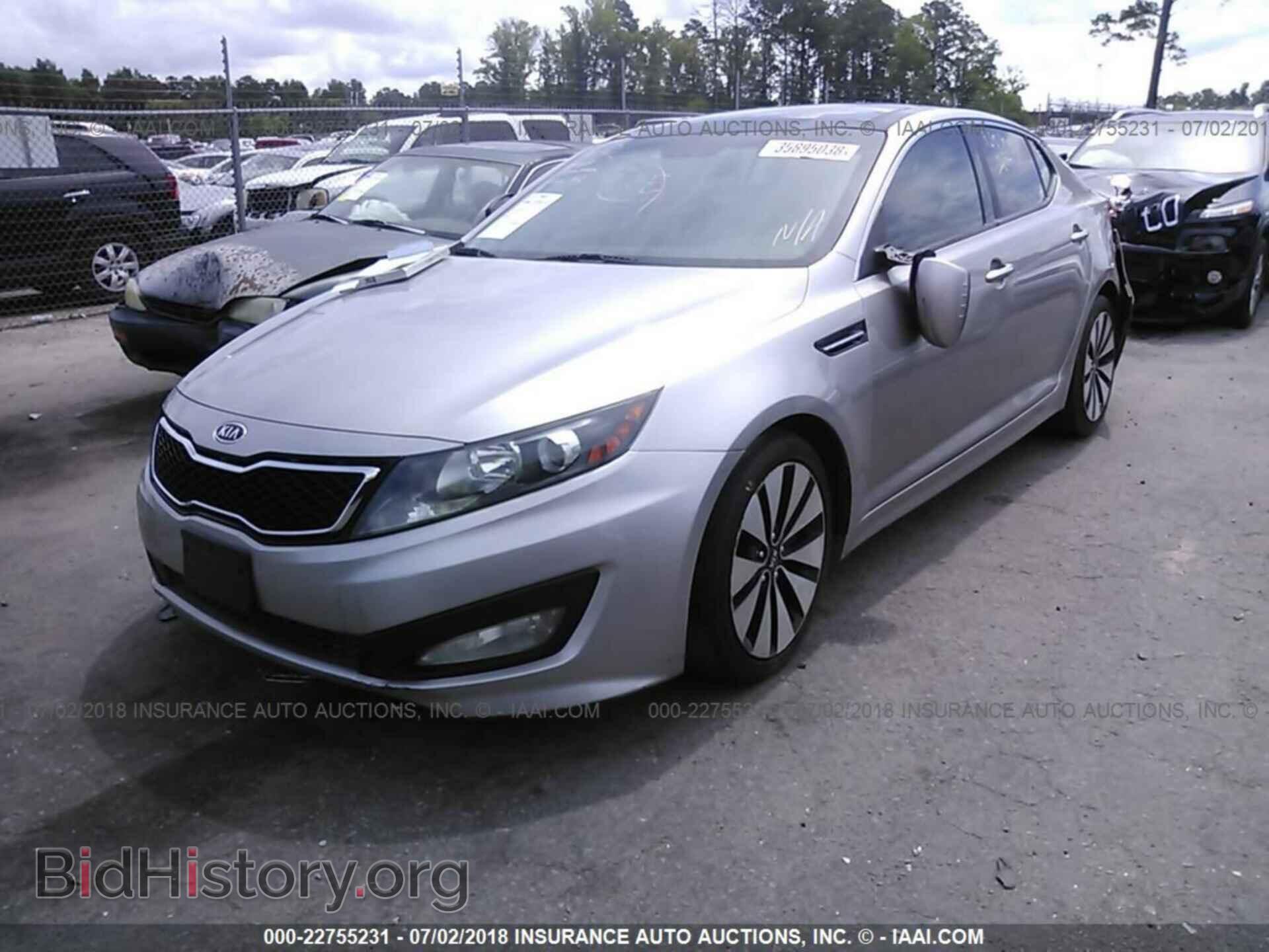 2011 Kia Optima - VIN: KNAGR4A60B5113500 - Фото 2