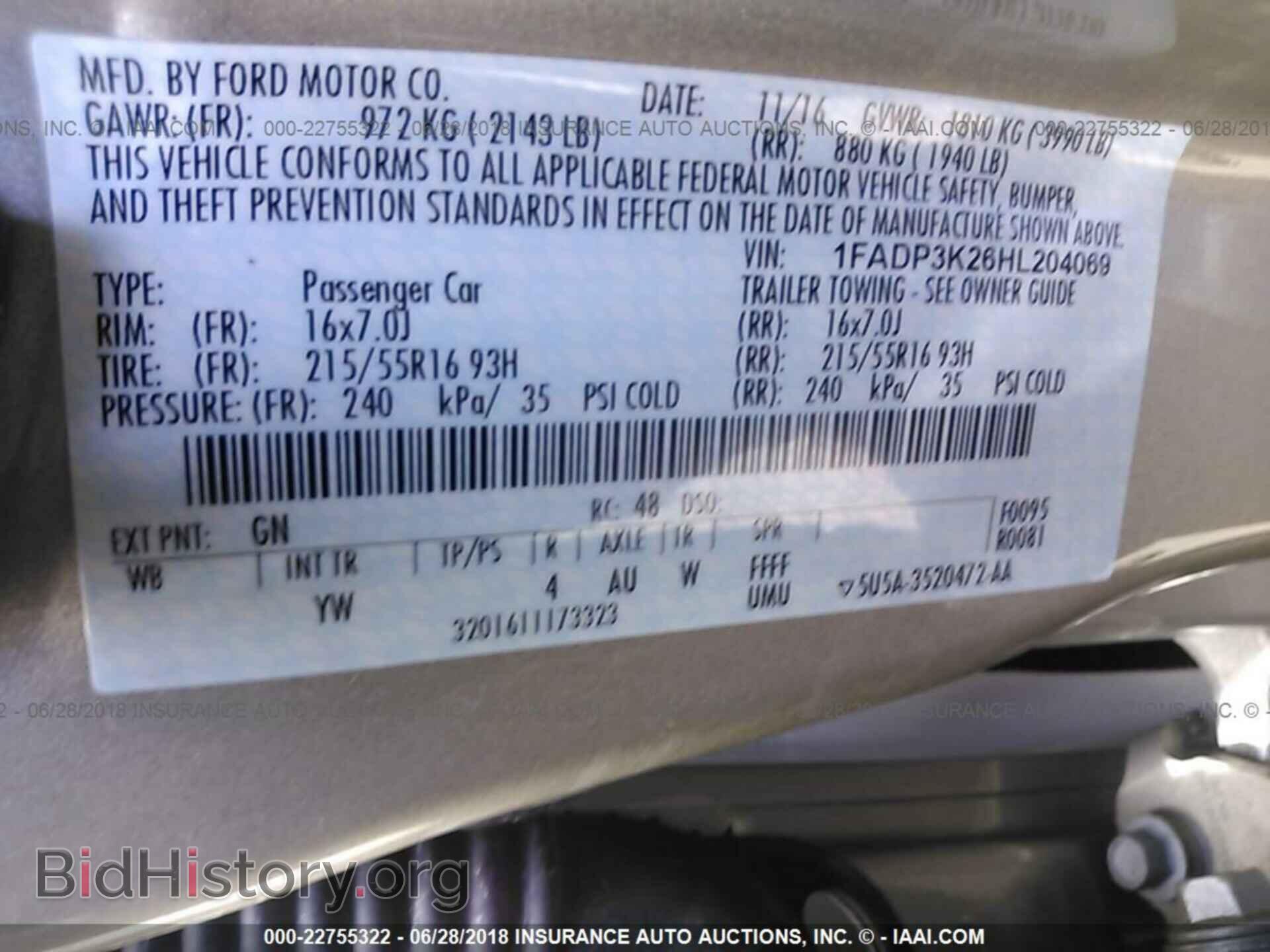 2017 Ford Focus - VIN: 1FADP3K26HL204069 - Photo 9