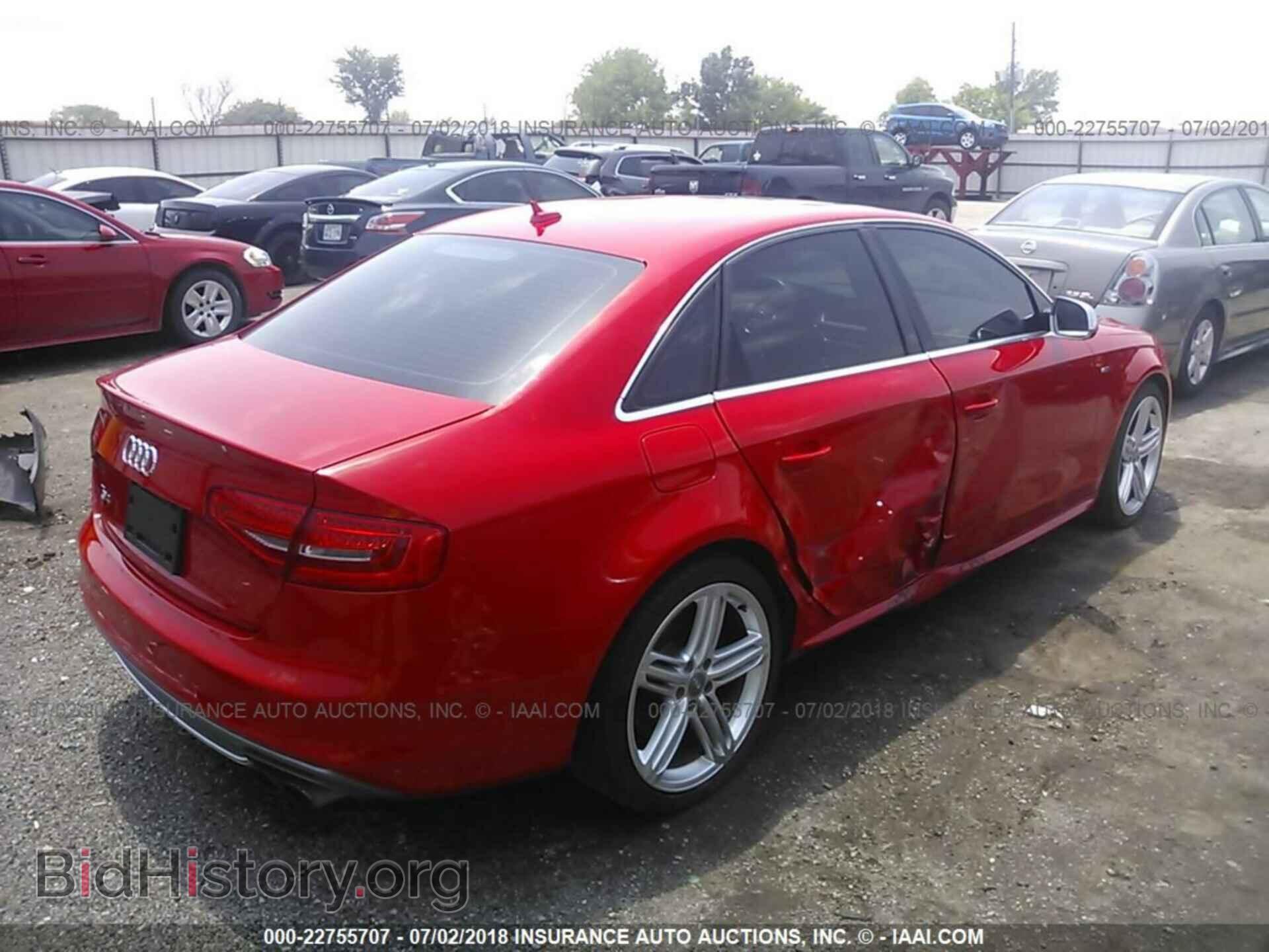 2013 Audi S4 - VIN: WAUDGAFL7DA223878 - Фото 4