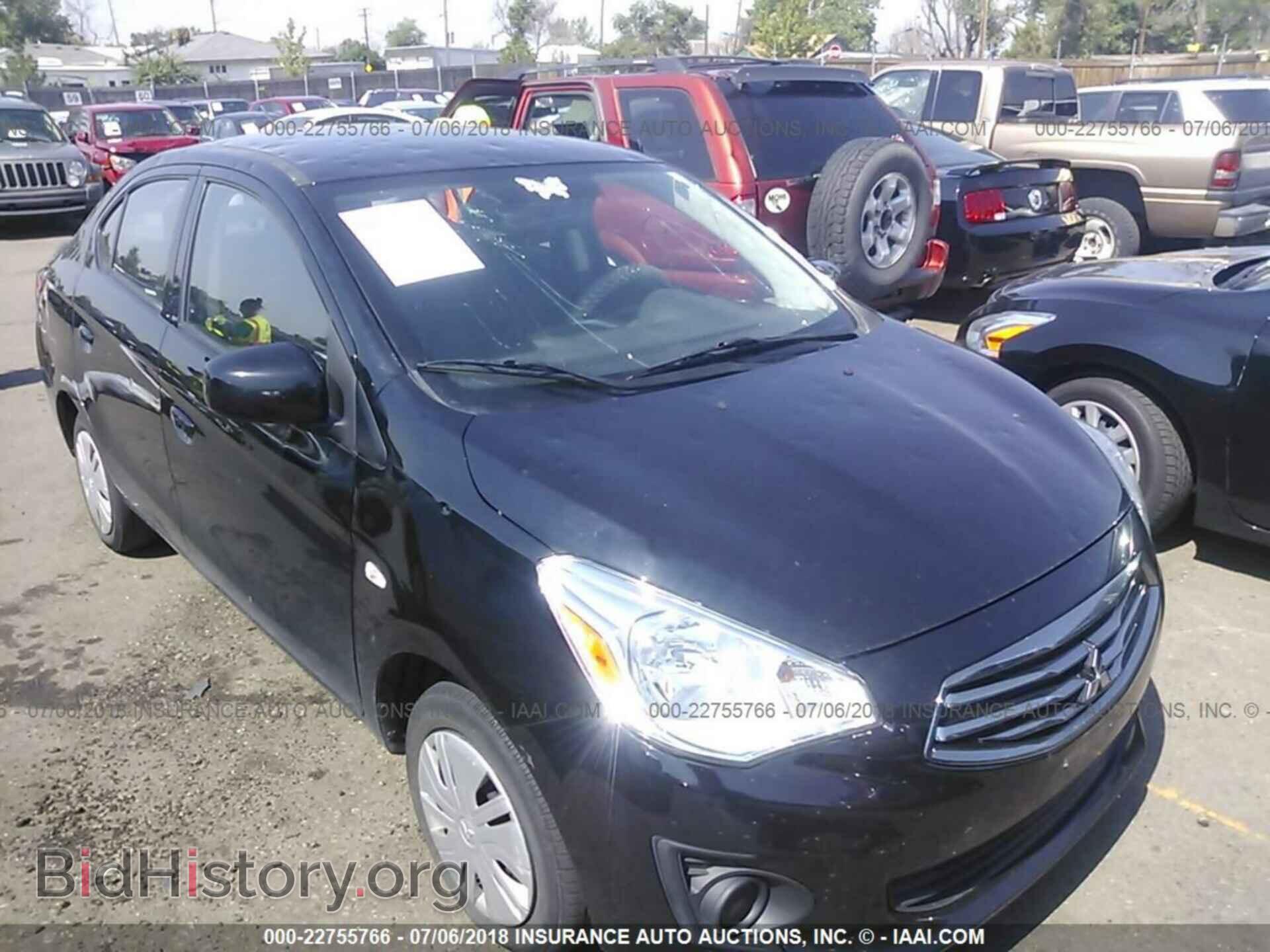 Photo ML32F3FJ1HH003448 - Mitsubishi Mirage 2017