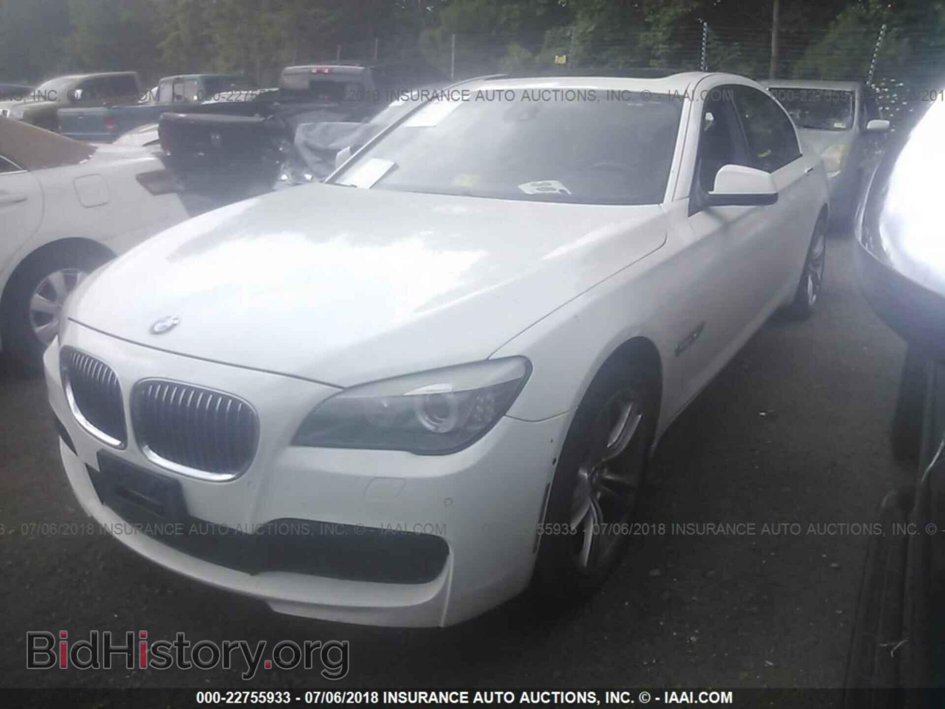 2012 Bmw 750 - VIN: WBAKC8C50CC434795 - Фото 2